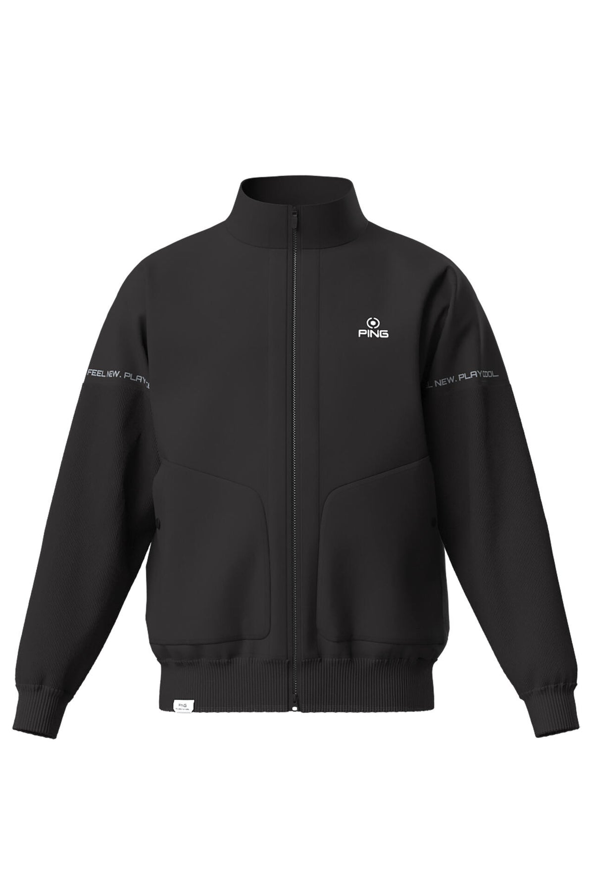 ［PING APPAREL］ストレッチ布帛/トリコット フルジップブルゾン ＜PERFORMANCE＞ (MENS)