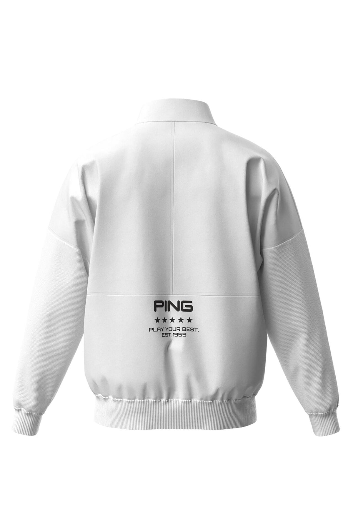 ［PING APPAREL］ストレッチ布帛/トリコット フルジップブルゾン ＜PERFORMANCE＞ (MENS)