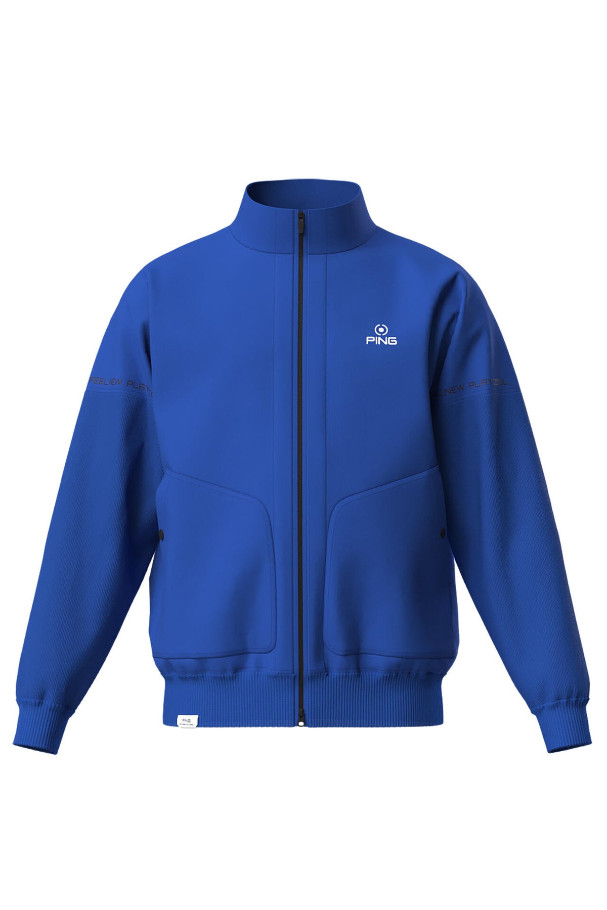 ［PING APPAREL］ストレッチ布帛/トリコット フルジップブルゾン ＜PERFORMANCE＞ (MENS)