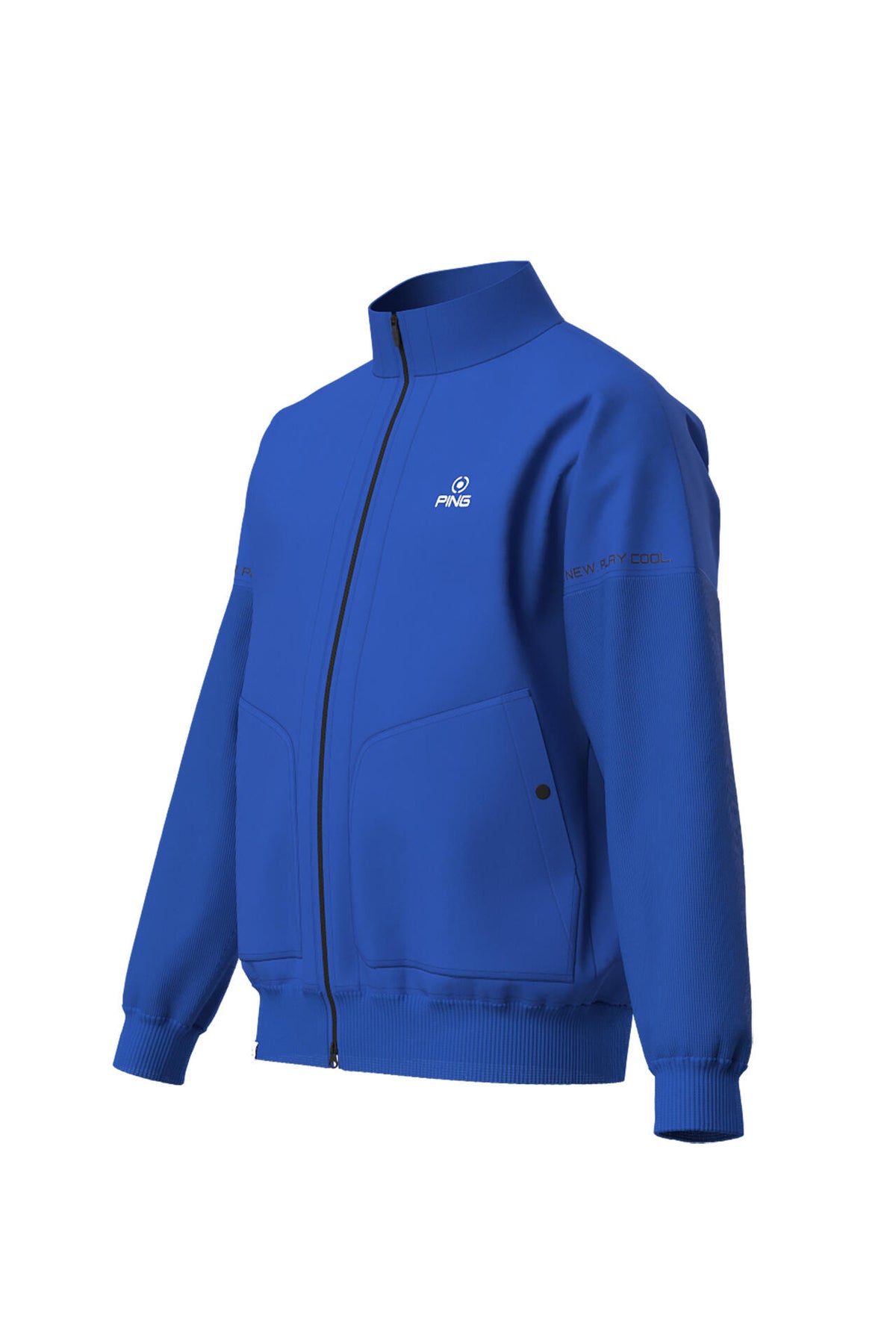 ［PING APPAREL］ストレッチ布帛/トリコット フルジップブルゾン ＜PERFORMANCE＞ (MENS)