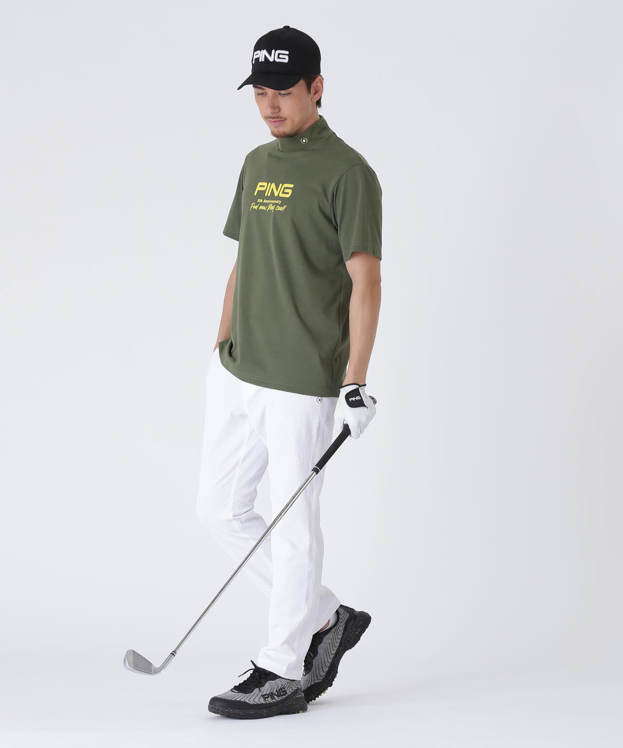 【PING APPAREL】全方向ストレッチサッカーテーパードパンツ ＜NATIVE＞ (MENS)