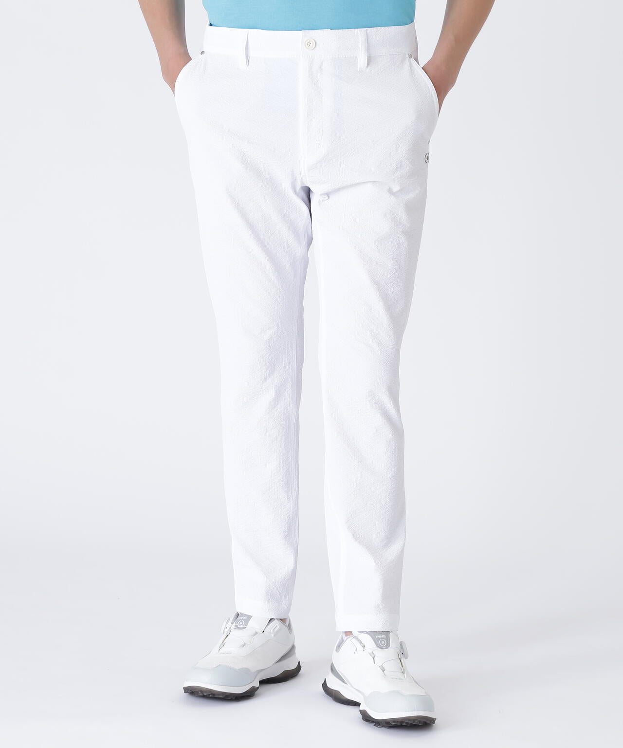 【PING APPAREL】全方向ストレッチサッカーテーパードパンツ ＜NATIVE＞ (MENS)