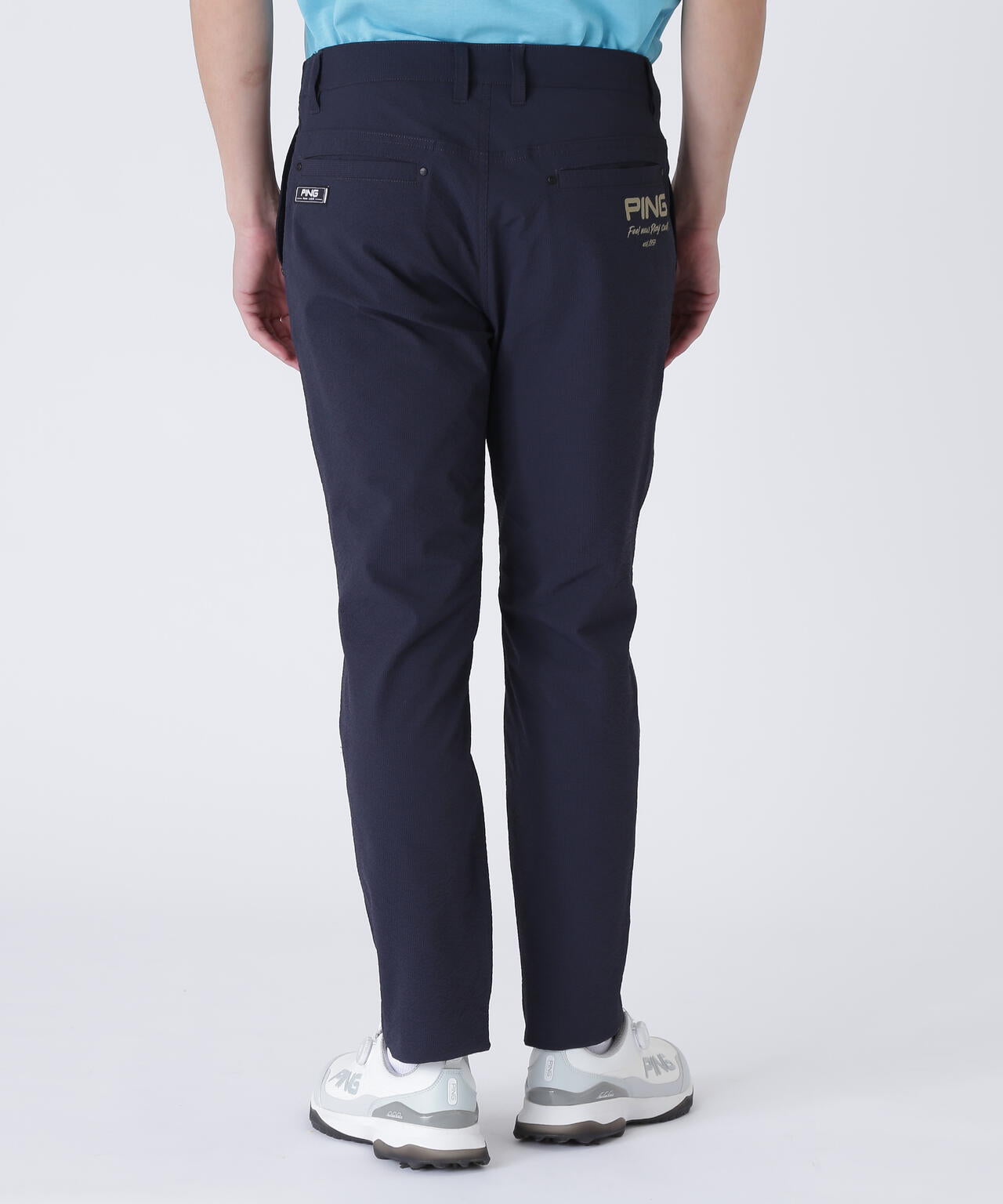 【PING APPAREL】全方向ストレッチサッカーテーパードパンツ ＜NATIVE＞ (MENS)