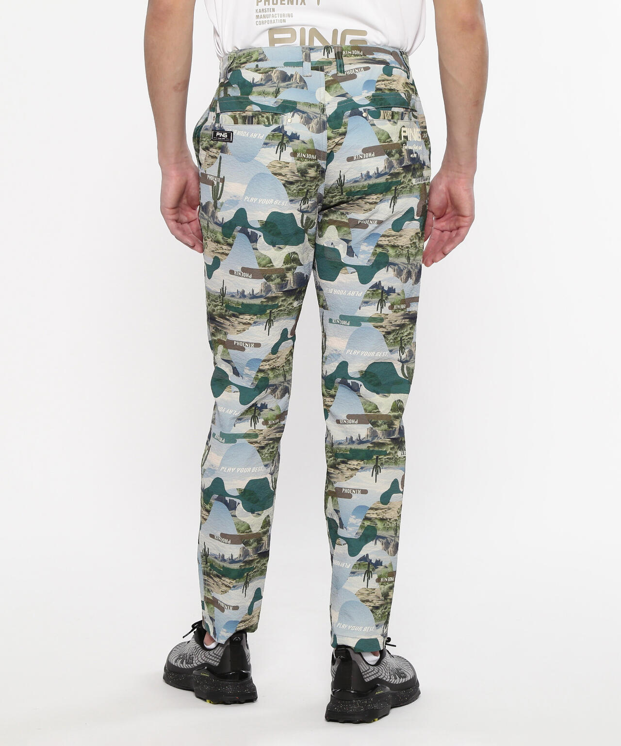 【PING APPAREL】全方向ストレッチサッカーテーパードパンツ ＜NATIVE＞ (MENS)
