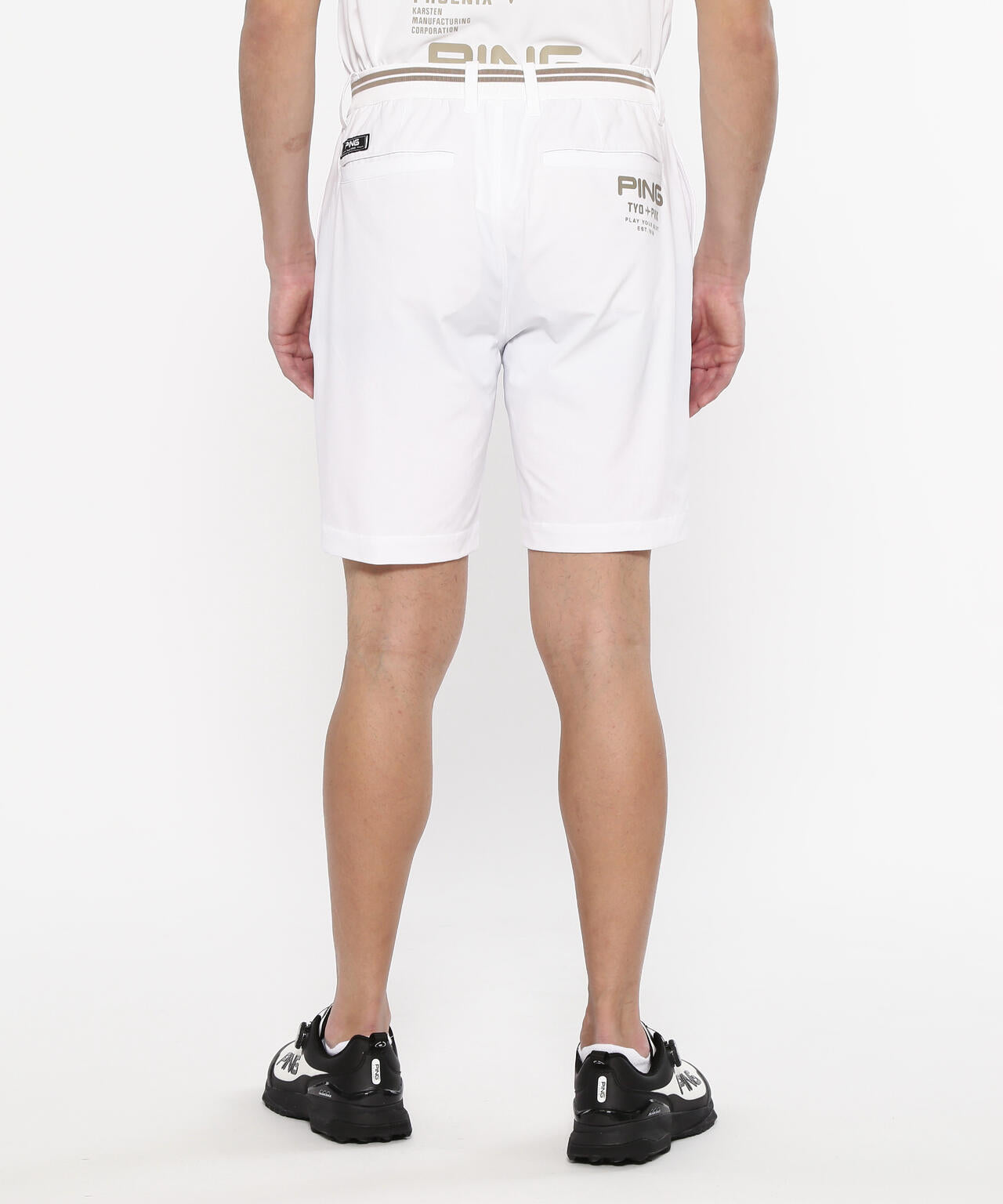 【PING APPAREL】サライテック二重織ショートパンツ ＜NATIVE＞ (MENS)