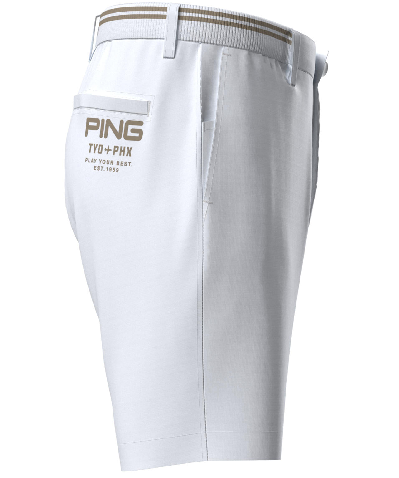 【PING APPAREL】サライテック二重織ショートパンツ ＜NATIVE＞ (MENS)