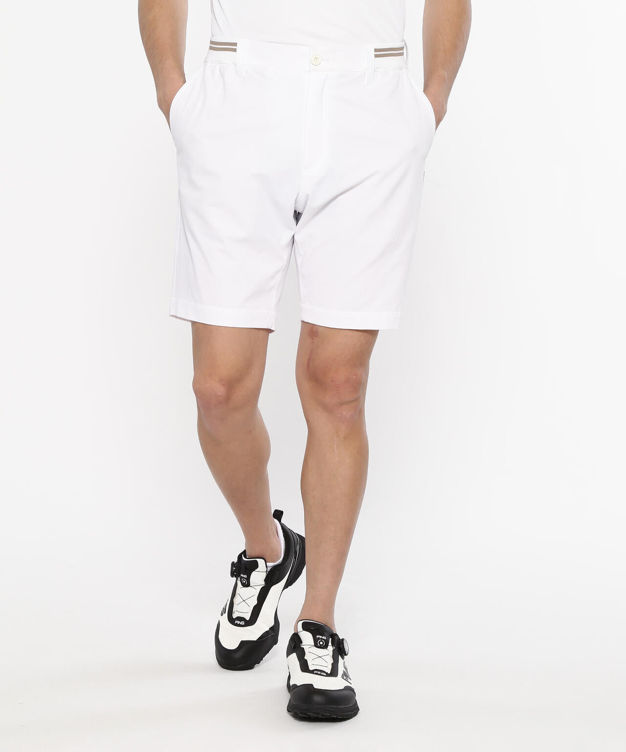 【PING APPAREL】サライテック二重織ショートパンツ ＜NATIVE＞ (MENS)