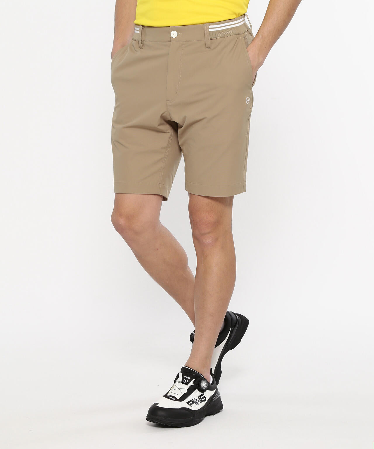 【PING APPAREL】サライテック二重織ショートパンツ ＜NATIVE＞ (MENS)