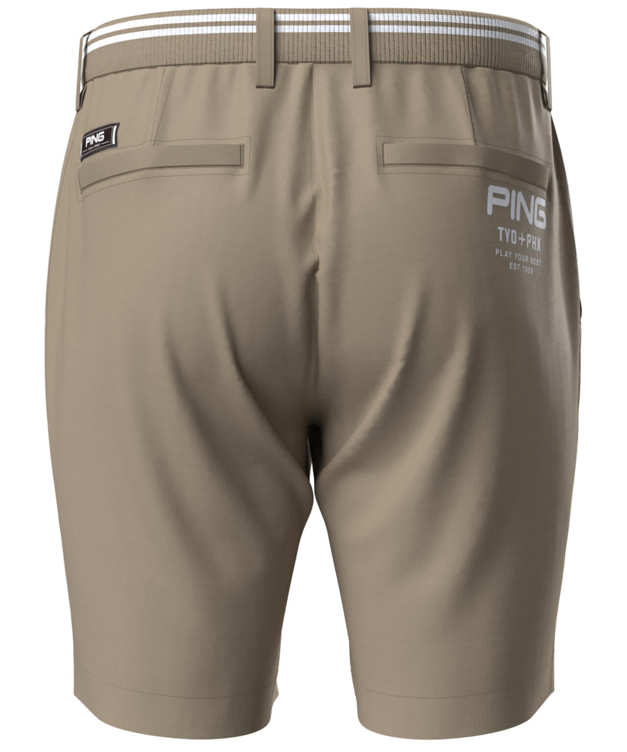 【PING APPAREL】サライテック二重織ショートパンツ ＜NATIVE＞ (MENS)