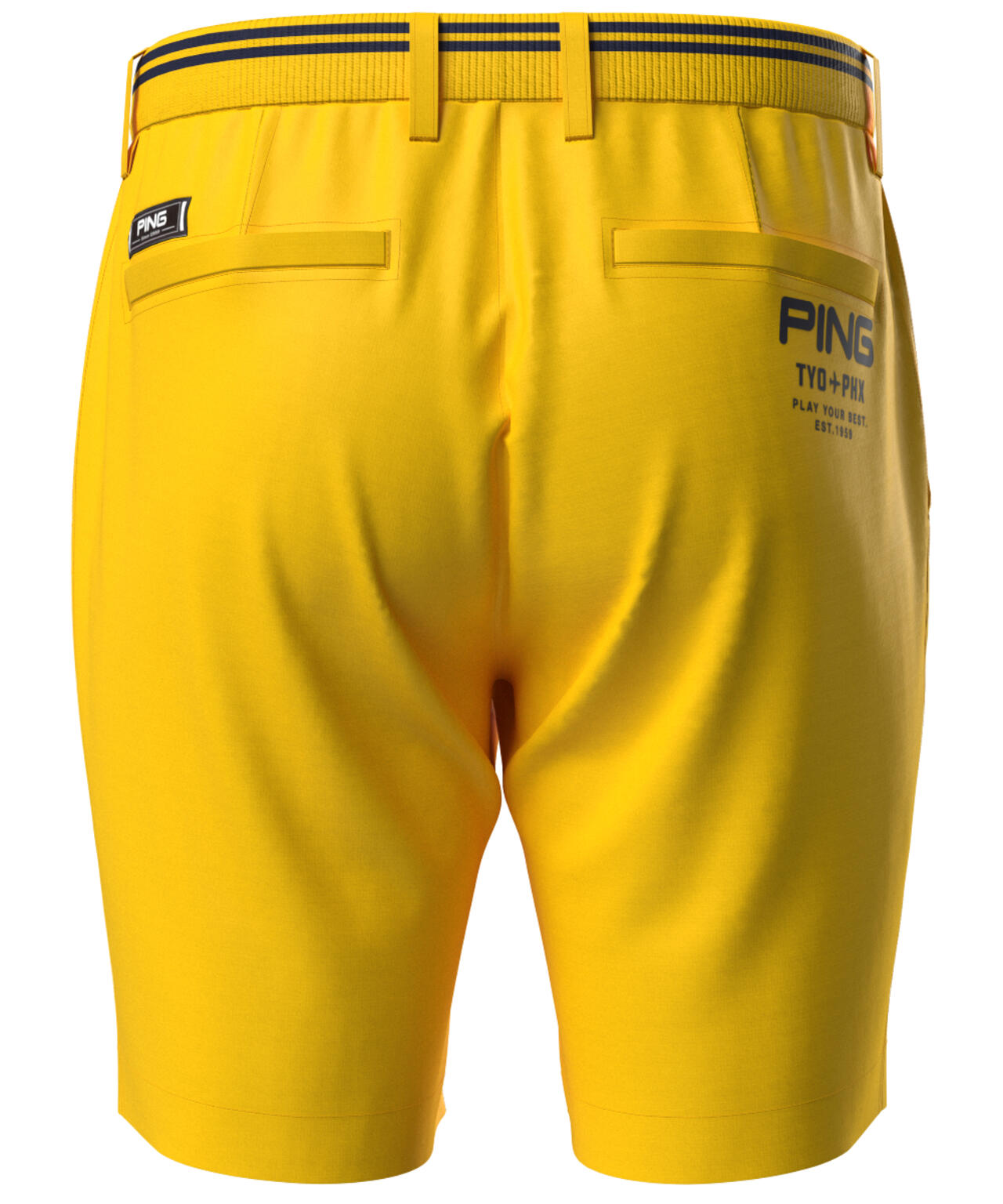 【PING APPAREL】サライテック二重織ショートパンツ ＜NATIVE＞ (MENS)