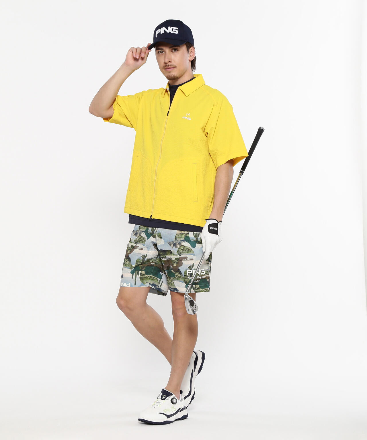 【PING APPAREL】全方向ストレッチサッカーショートパンツ ＜NATIVE＞ (MENS)