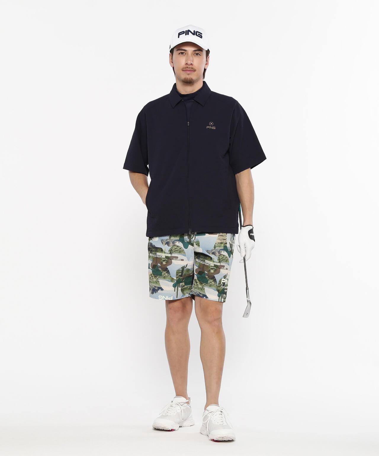 【PING APPAREL】全方向ストレッチサッカーショートパンツ ＜NATIVE＞ (MENS)