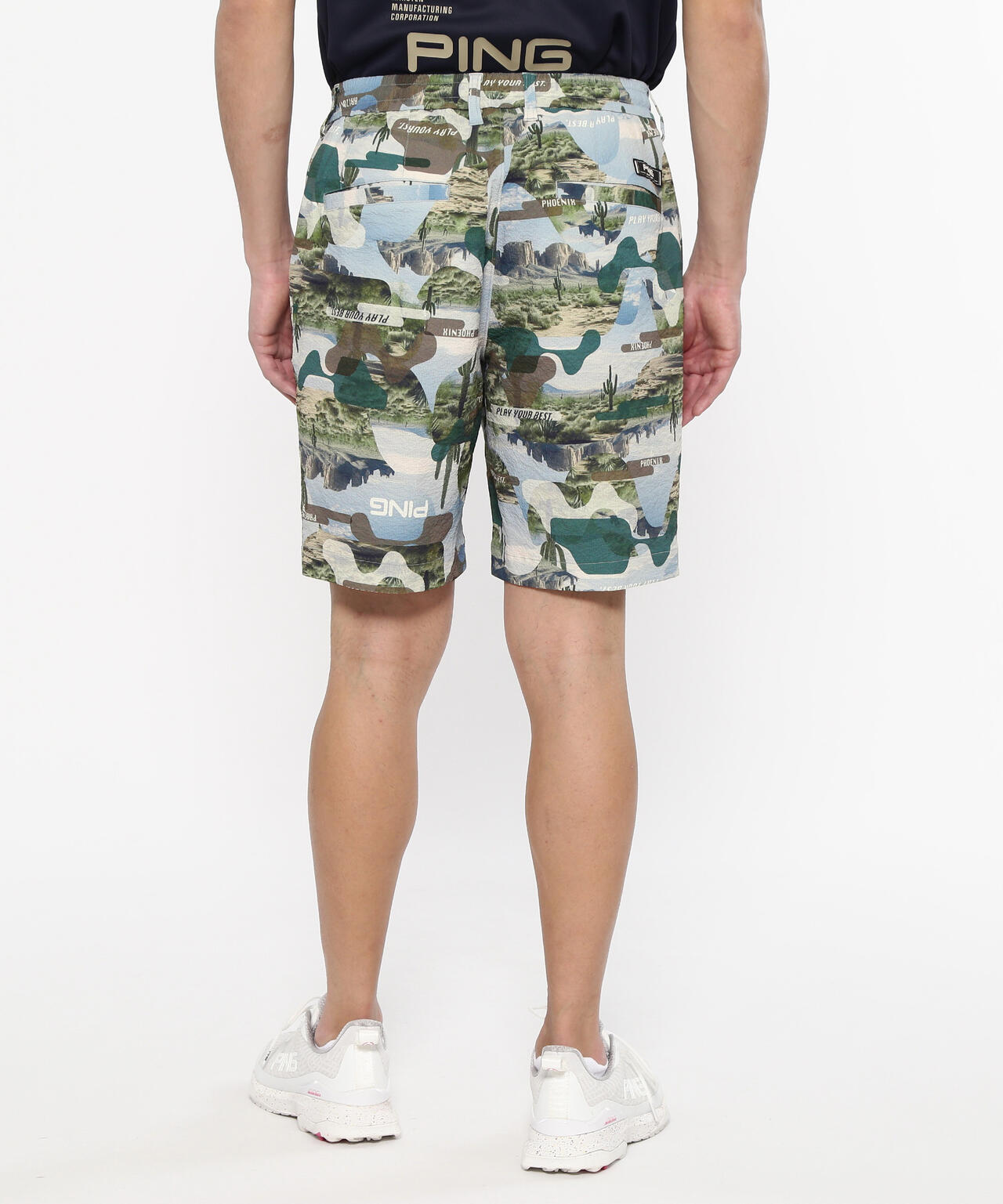 【PING APPAREL】全方向ストレッチサッカーショートパンツ ＜NATIVE＞ (MENS)
