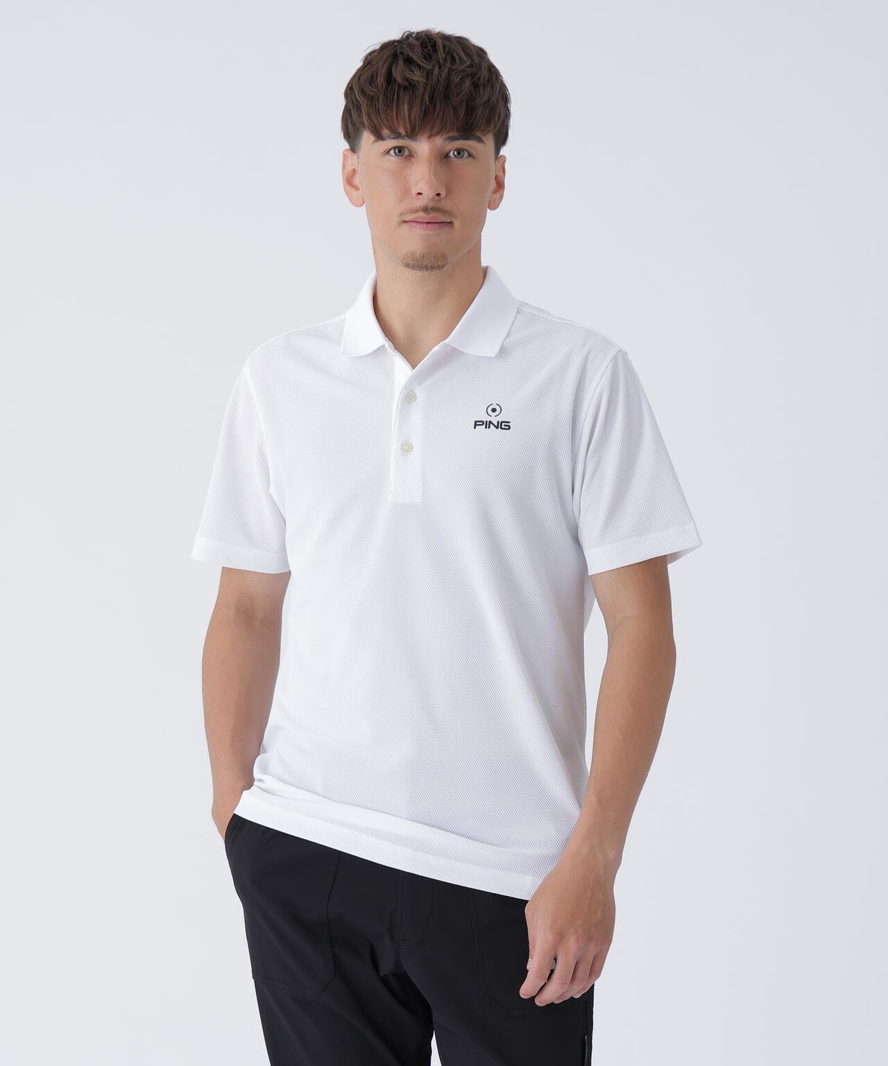 【PING APPAREL】オニカノコ半袖ポロシャツ (EARLY SPRING) (MENS)