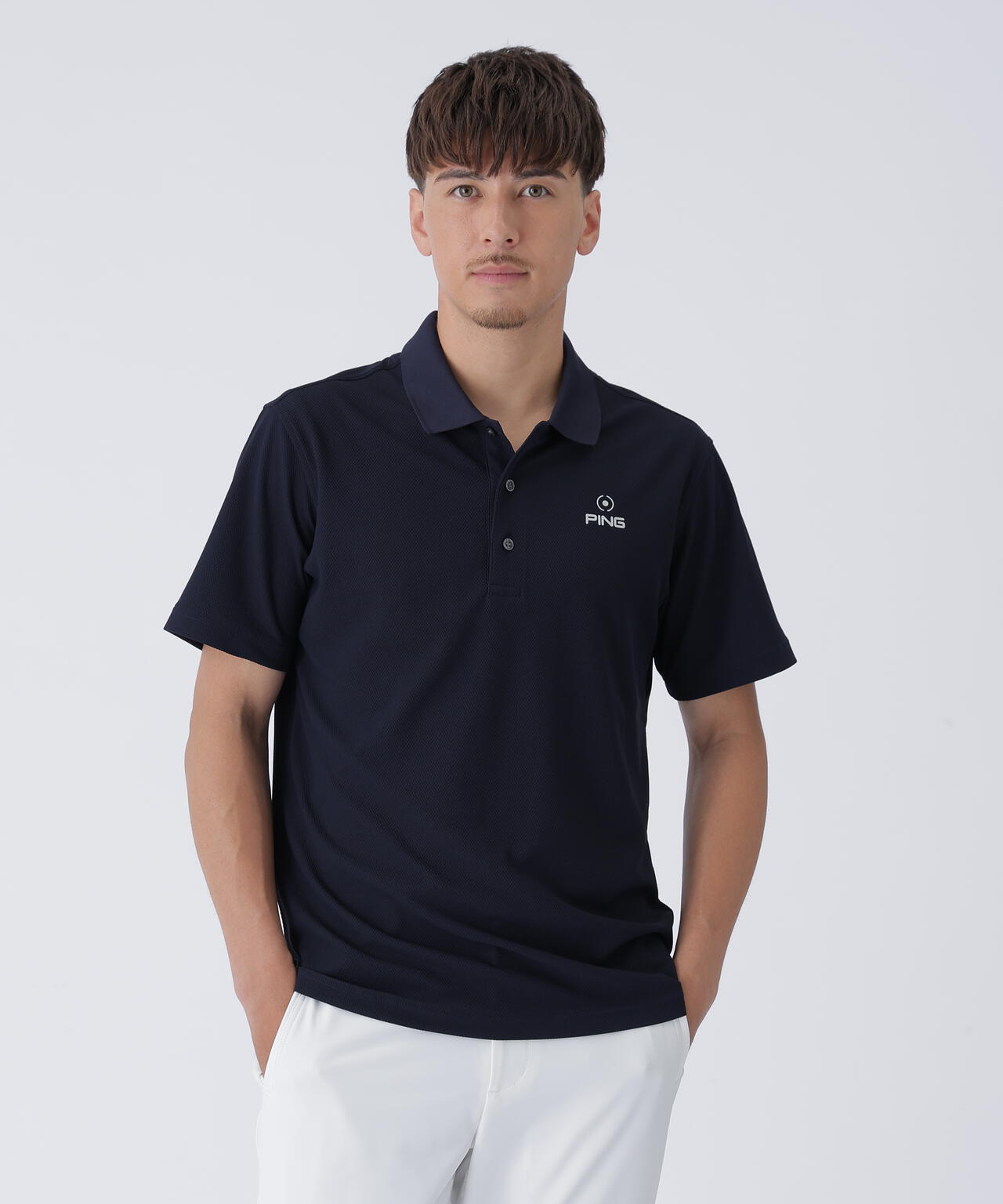 【PING APPAREL】オニカノコ半袖ポロシャツ (EARLY SPRING) (MENS)