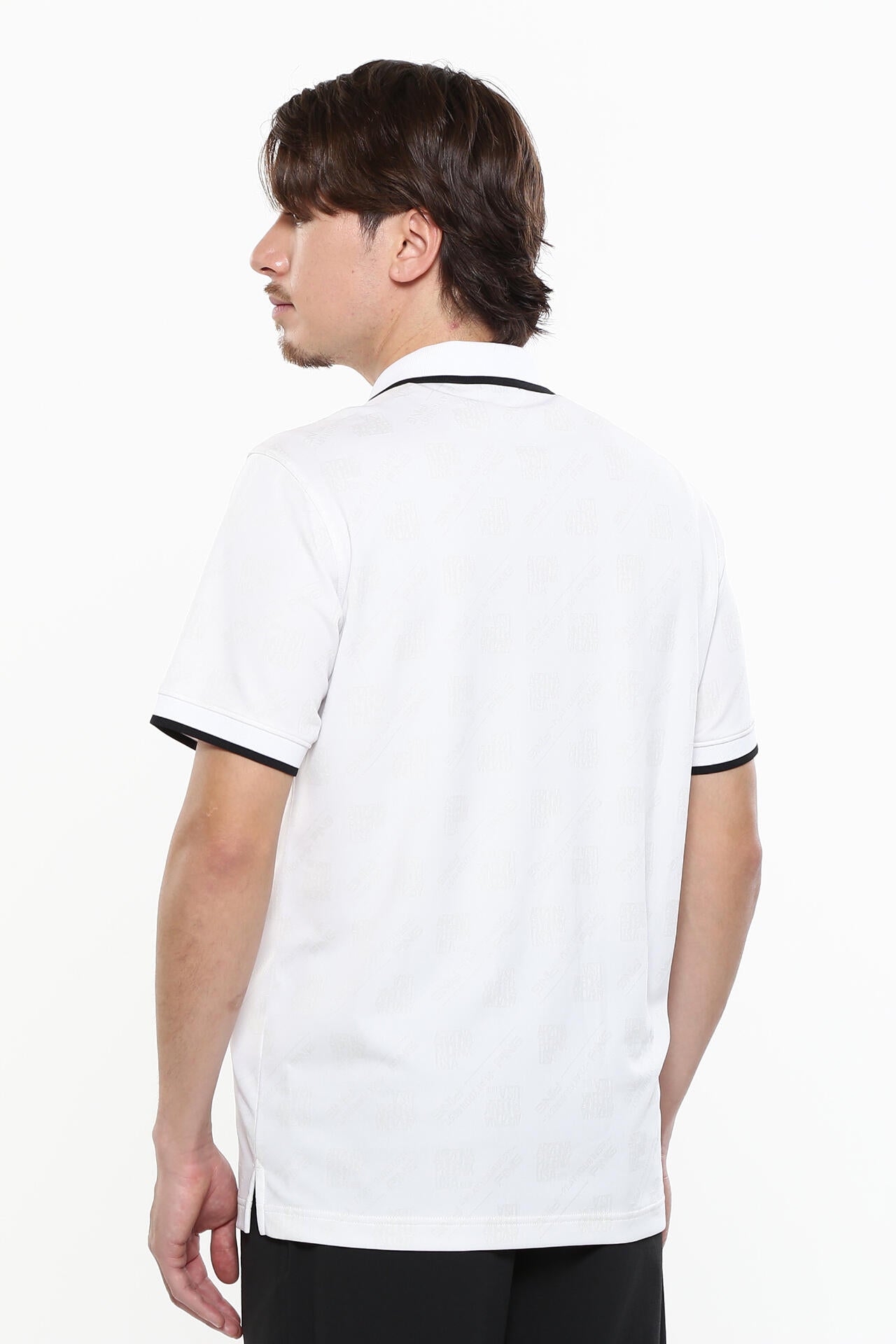 【PING APPAREL】バイアスロゴジャガード 半袖ポロシャツ ＜PERFORMANCE＞ (MENS)