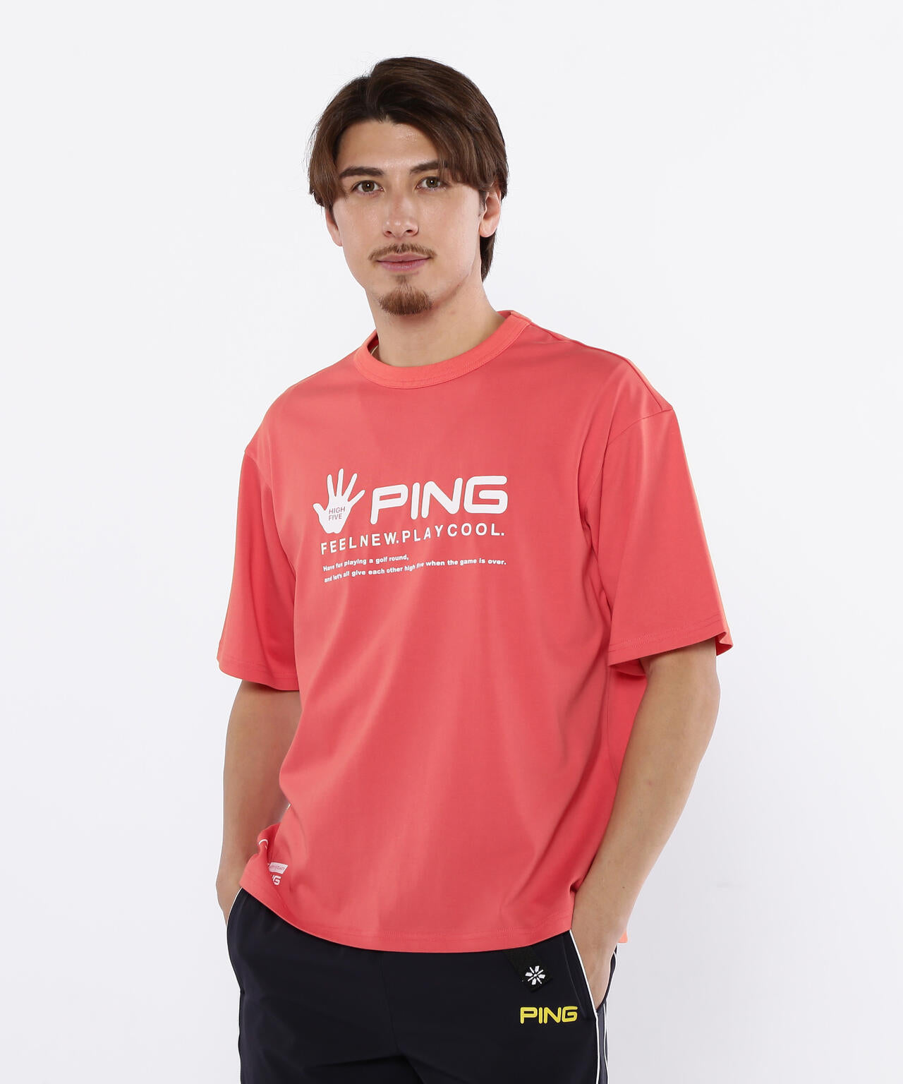 【PING APPAREL】TC天竺 半袖Ｔシャツ ＜NATIVE＞ (MENS)