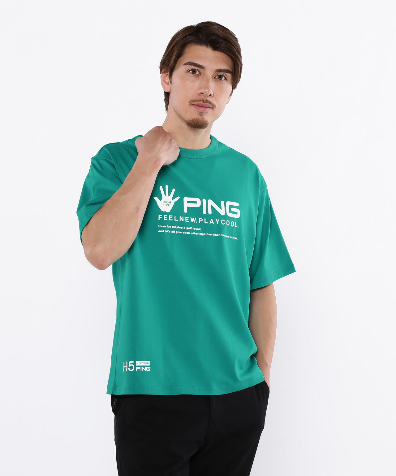 【PING APPAREL】TC天竺 半袖Ｔシャツ ＜NATIVE＞ (MENS)