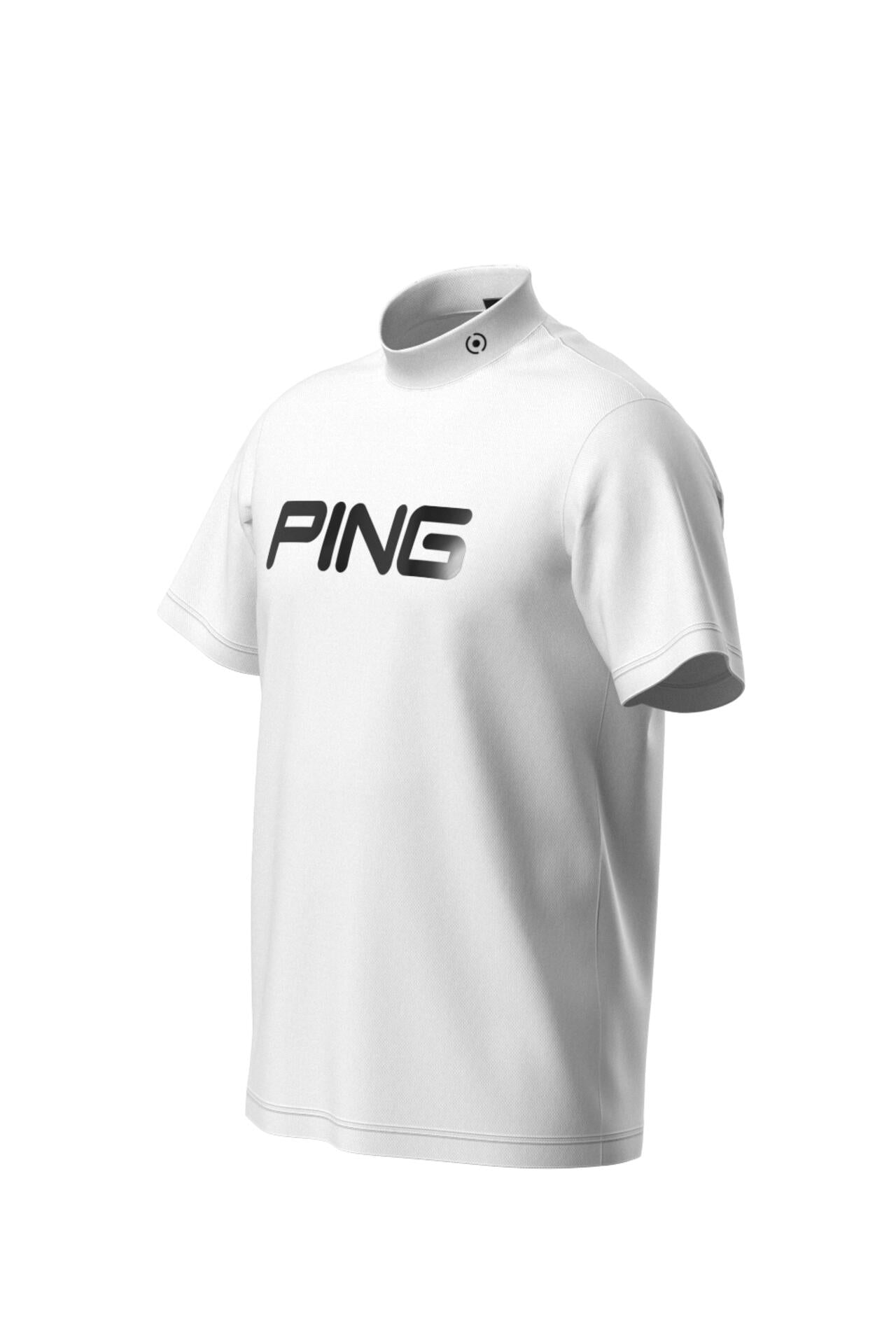 【PING APPAREL】ダブルメッシ半袖ハイネックカットソー ＜EARLY SPRING＞ (MENS)