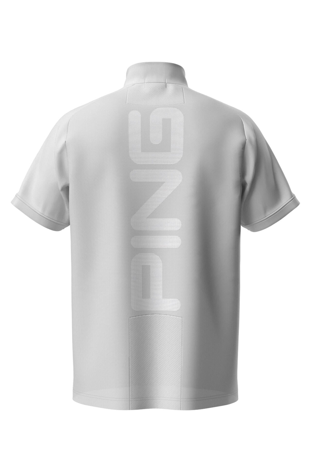 【PING APPAREL】メッシュパネルジャガード半袖ハイネックカットソー ＜PERFORMANCE＞ (MENS)
