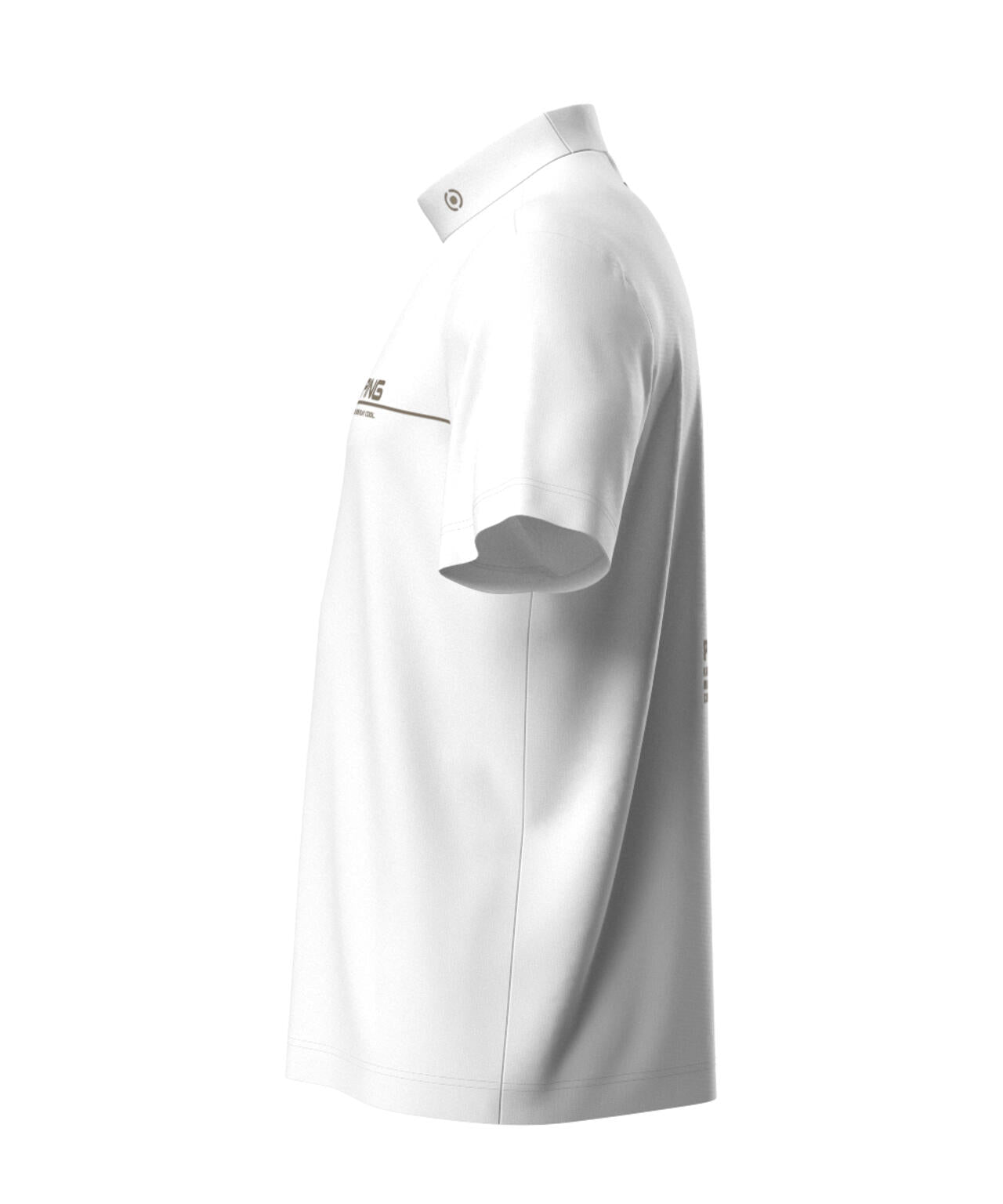 【PING APPAREL】カノコ 半袖ハイネックシャツ ＜NATIVE＞ (MENS)