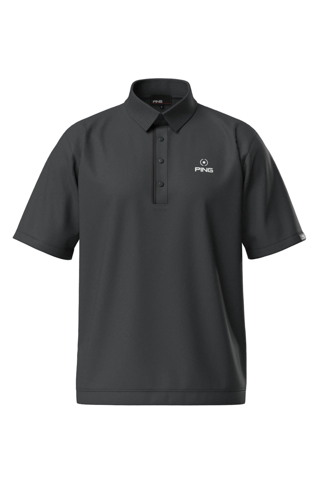 【PING APPAREL】半袖ニットポロシャツ (MENS)