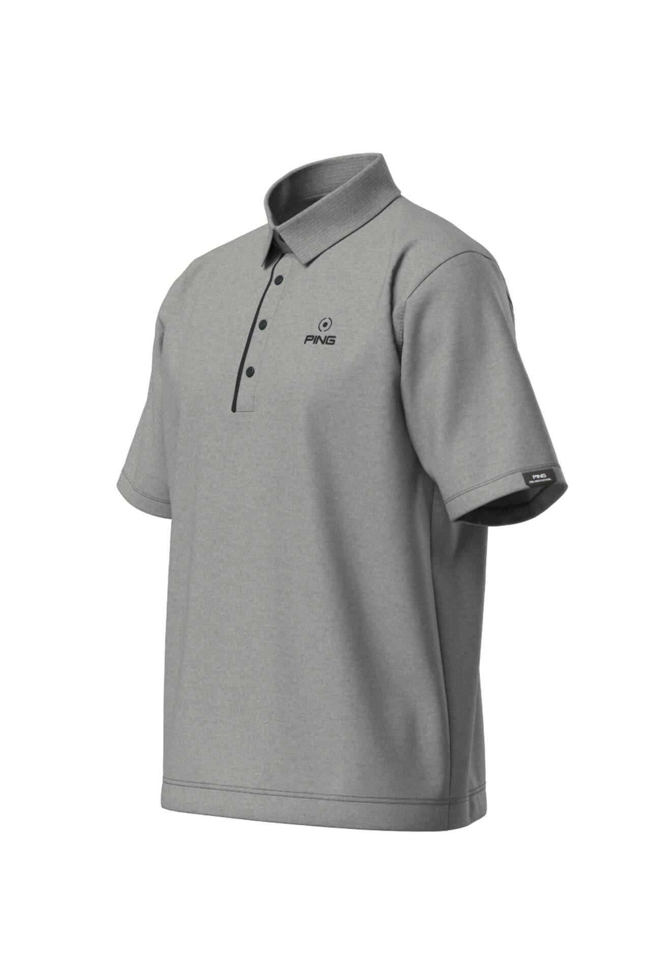 【PING APPAREL】半袖ニットポロシャツ (MENS)
