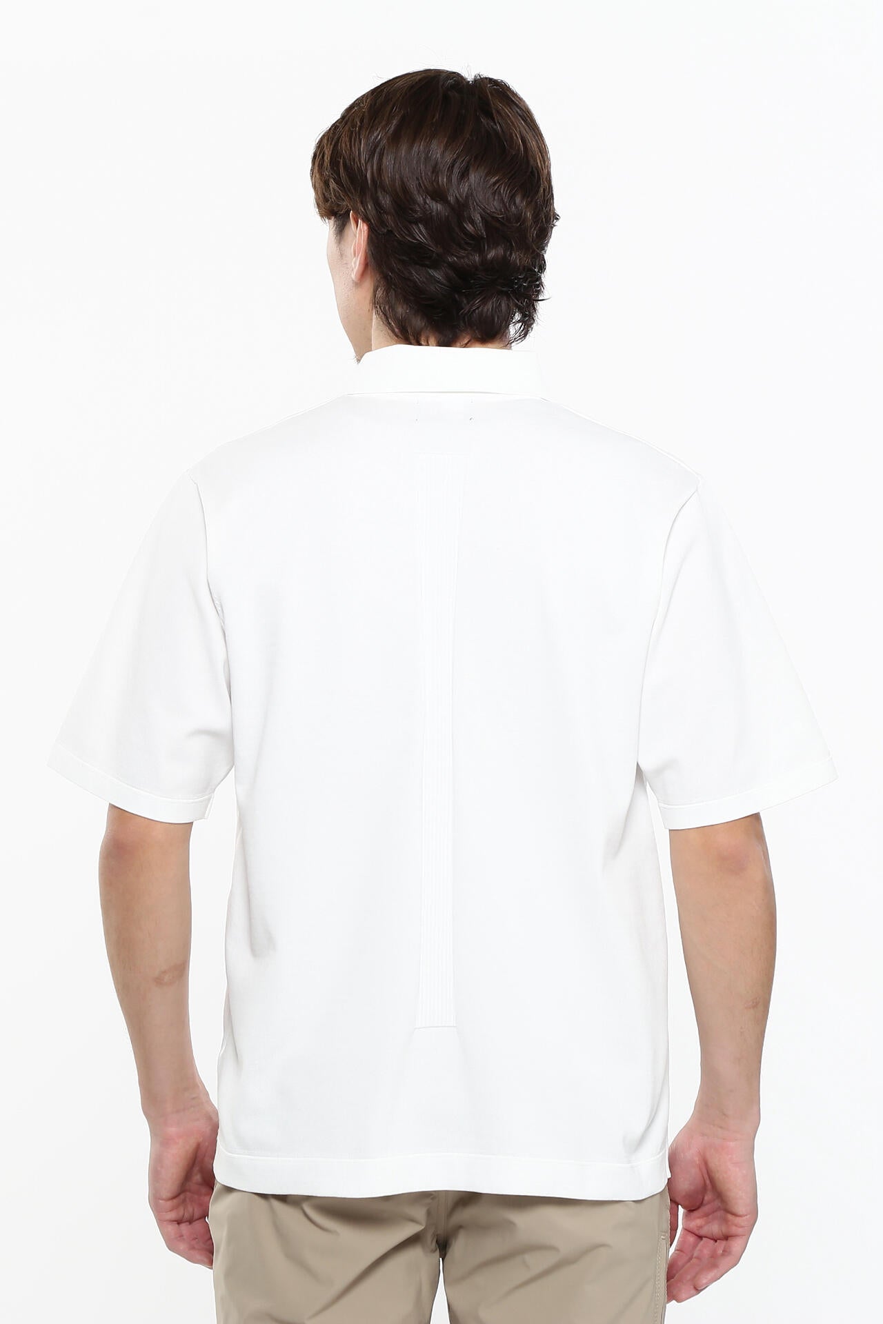 【PING APPAREL】半袖ニットポロシャツ (MENS)