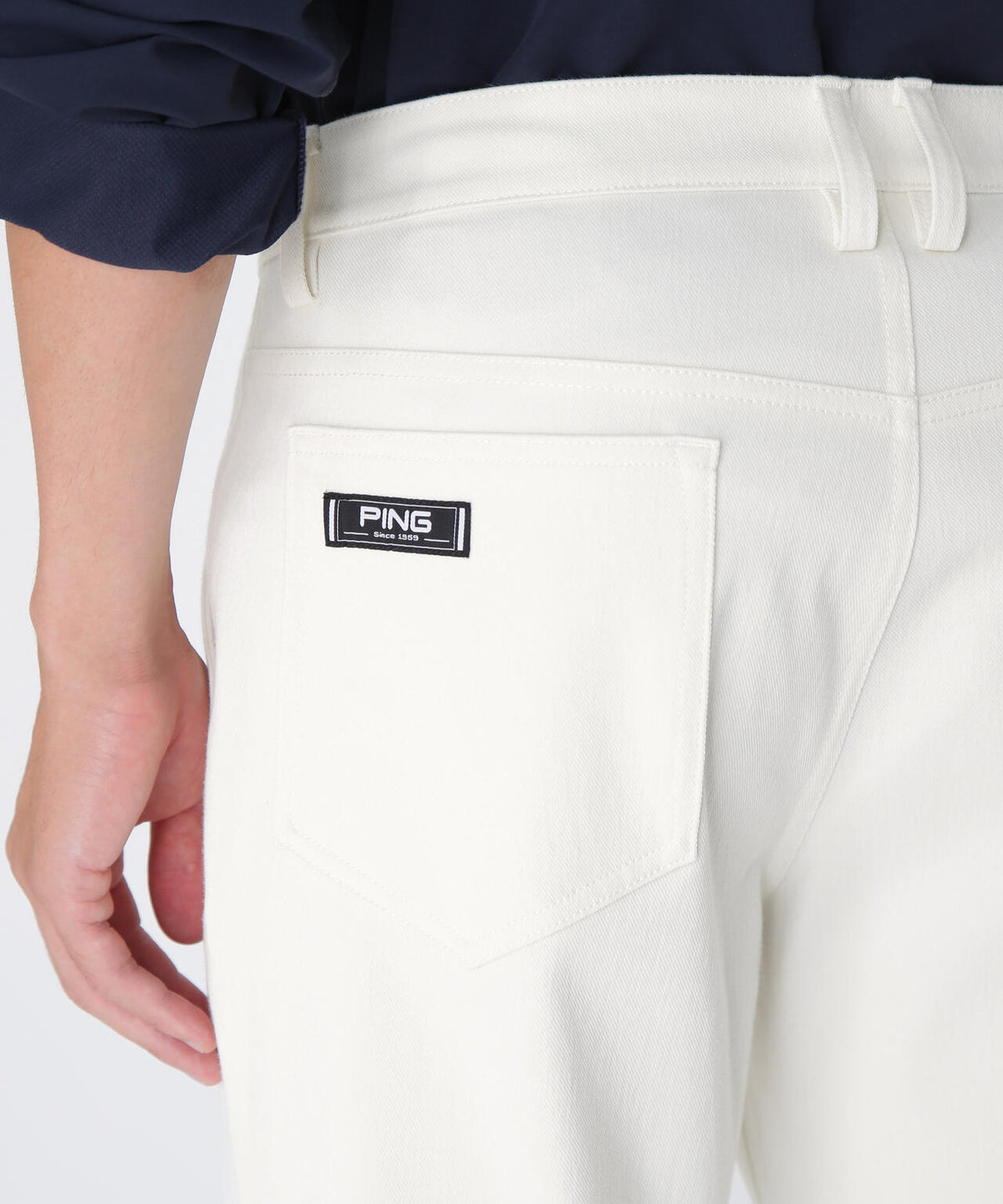 【PING APPAREL】全方向ストレッチTCツイル5ポケットストレートパンツ ＜NATIVE＞ (MENS)