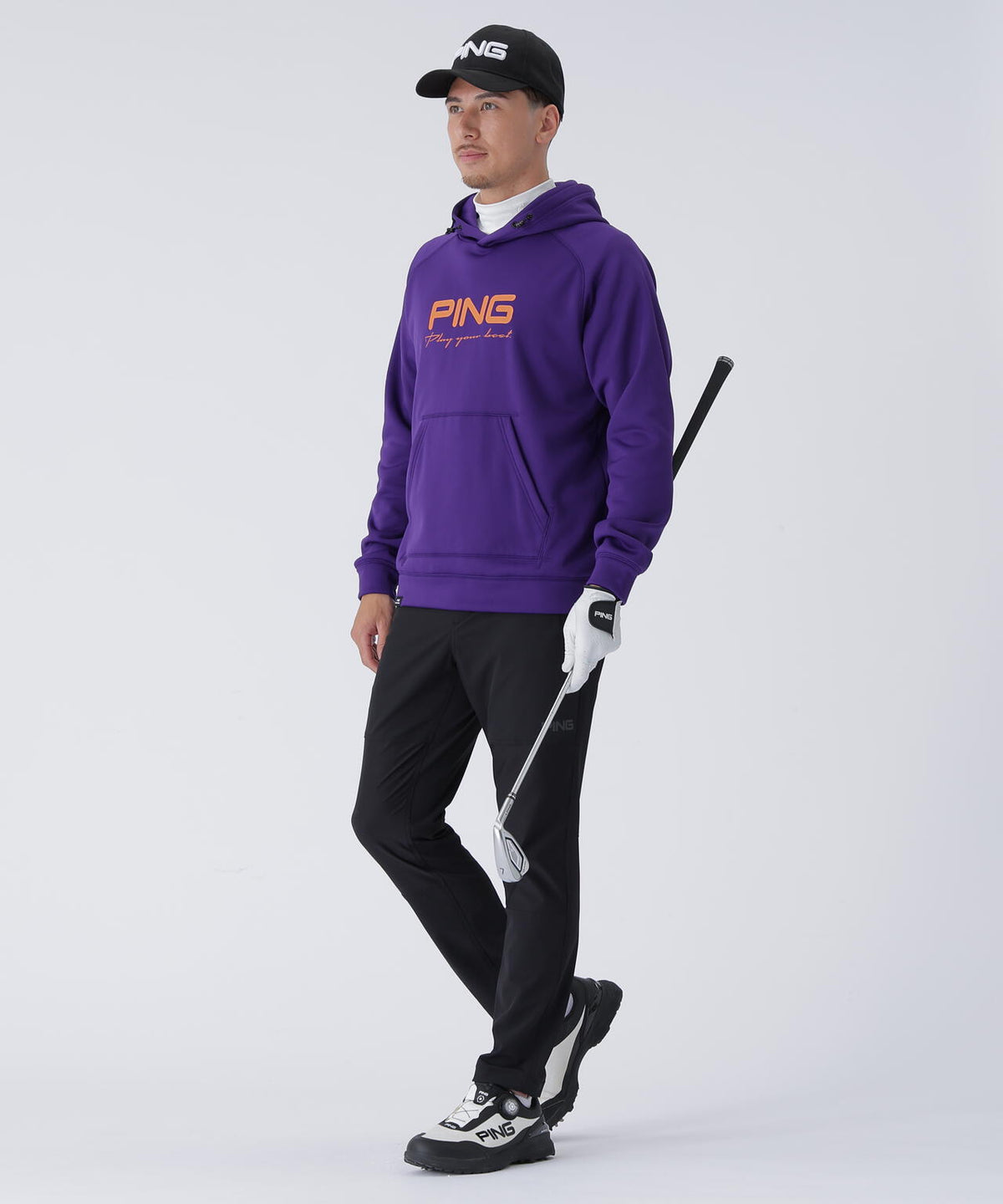 ［PING APPAREL］全方向ストレッチカルイシフーディ ＜PERFORMANCE＞ (MENS)