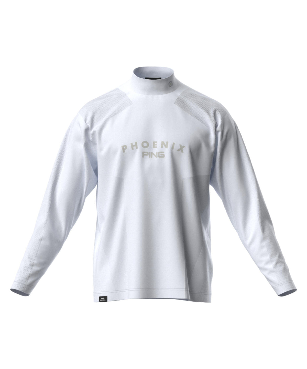 【PING APPAREL】メッシュジャカードハイネックシャツ ＜PERFORMANCE＞ (MENS)