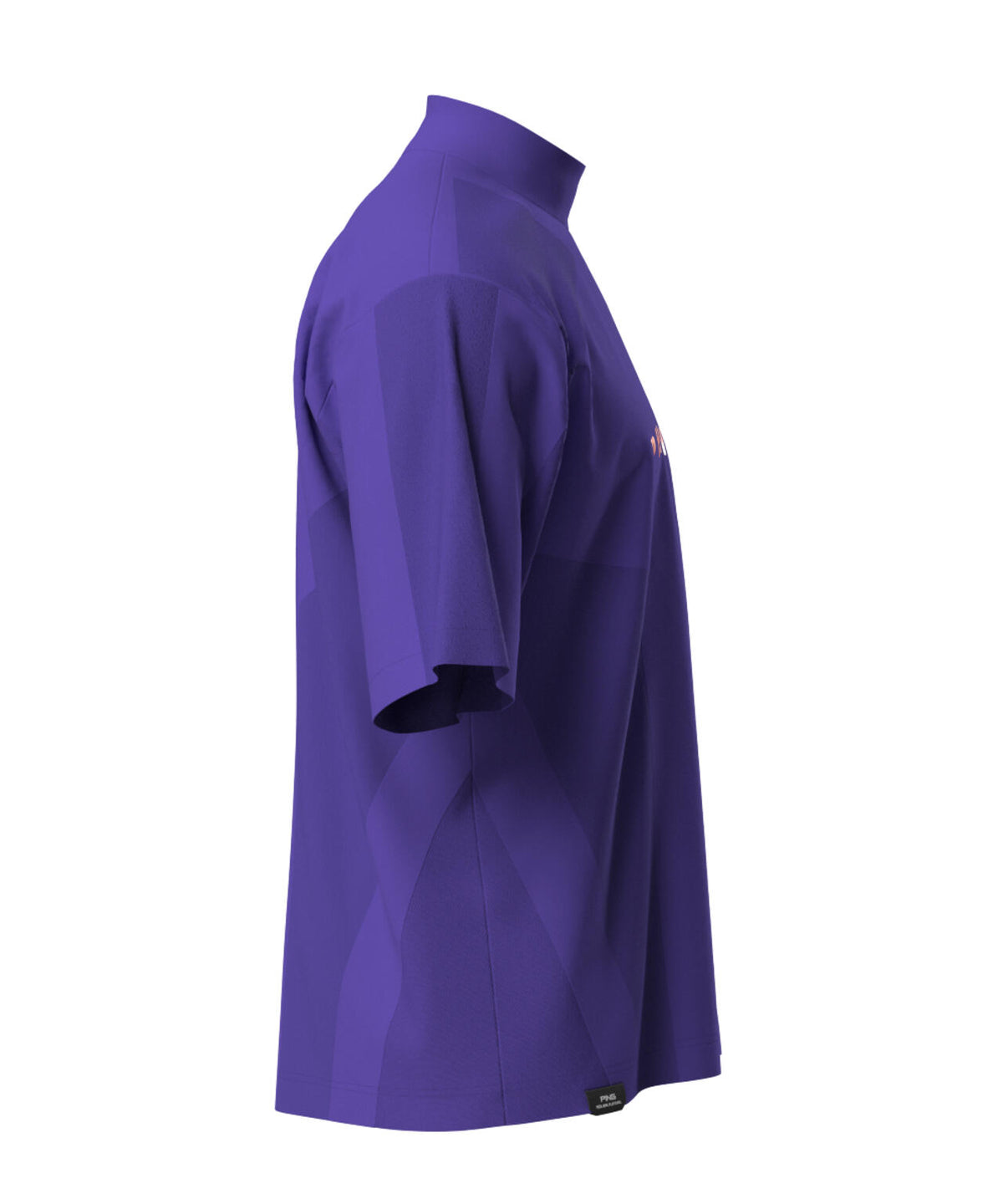 【PING APPAREL】メッシュジャカード半袖ハイネックシャツ ＜PERFORMANCE＞ (MENS)