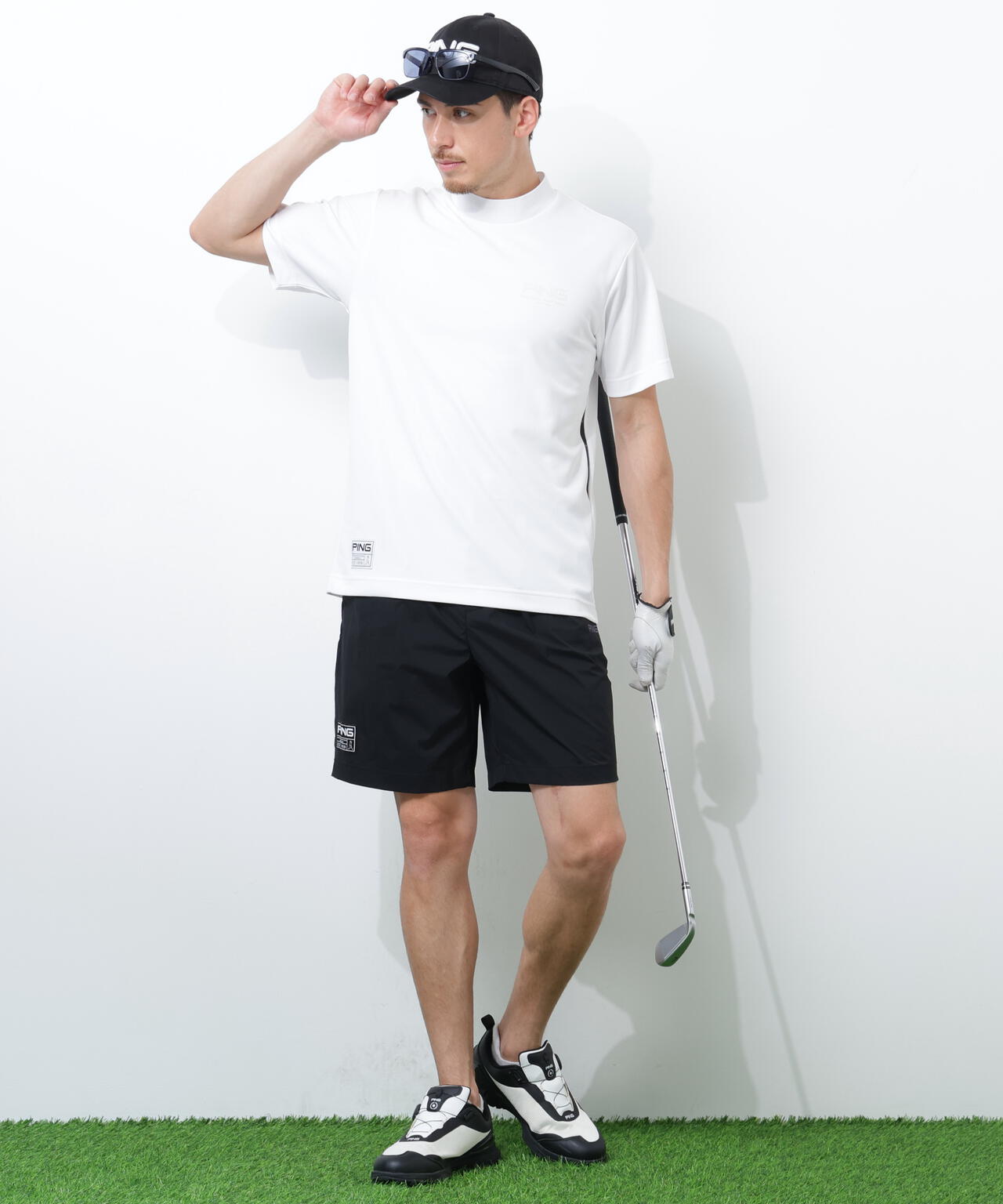 【PING APPAREL】【定番】偏光アイスブルーサングラスer-1 ＜SUNGLASSES＞ (MENS)