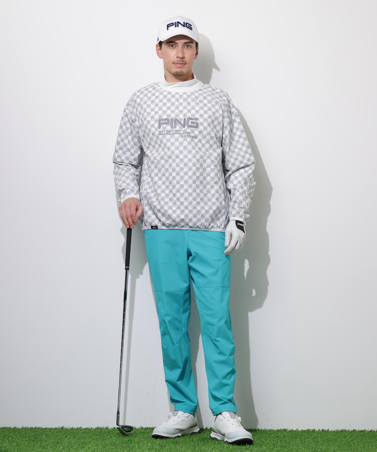 【PING APPAREL】ストレッチリップストップ2WAYブルゾン ＜PERFORMANCE＞ (MENS)