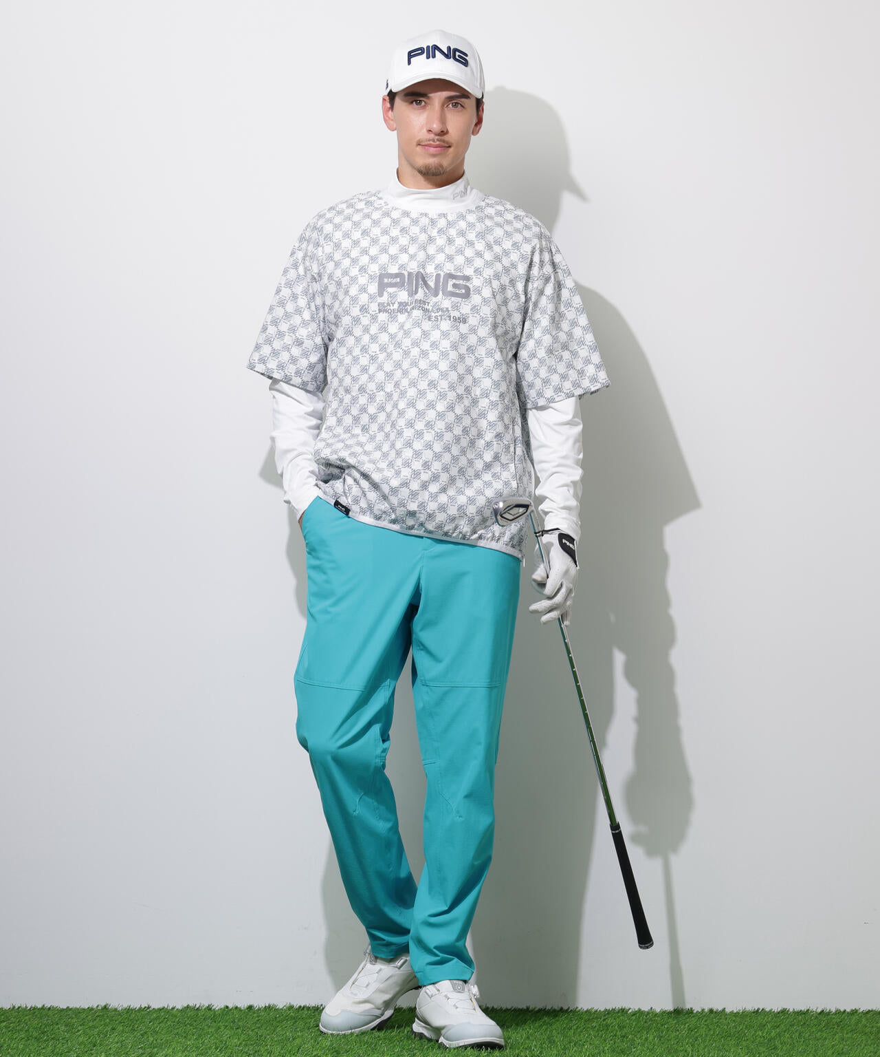 【PING APPAREL】ストレッチリップストップ2WAYブルゾン ＜PERFORMANCE＞ (MENS)