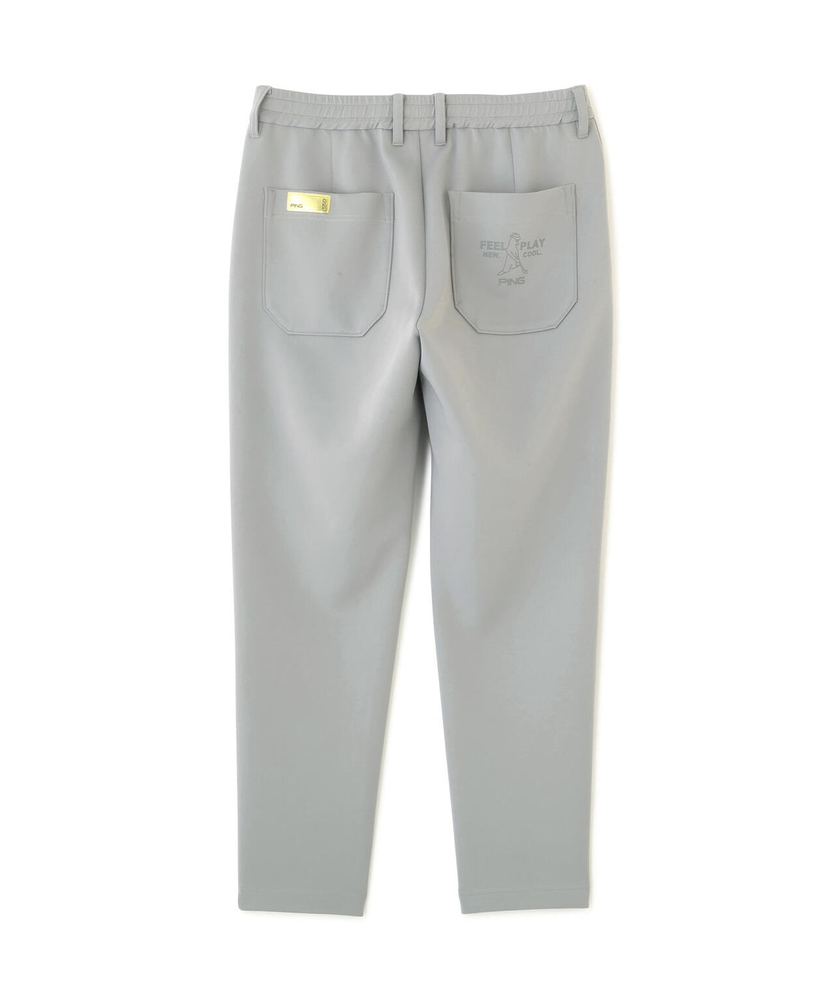 【PING APPAREL】ダンボールニットテーパードパンツ  ＜GOLD＞ (MENS)