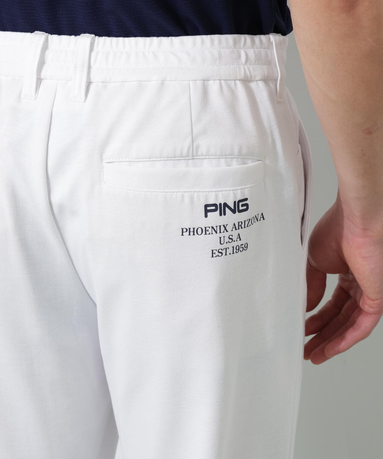 【PING APPAREL】全方向ストレッチダブルフェイスドライミックスアイストーンスウェットパンツ ＜NATIVE＞ (MENS)