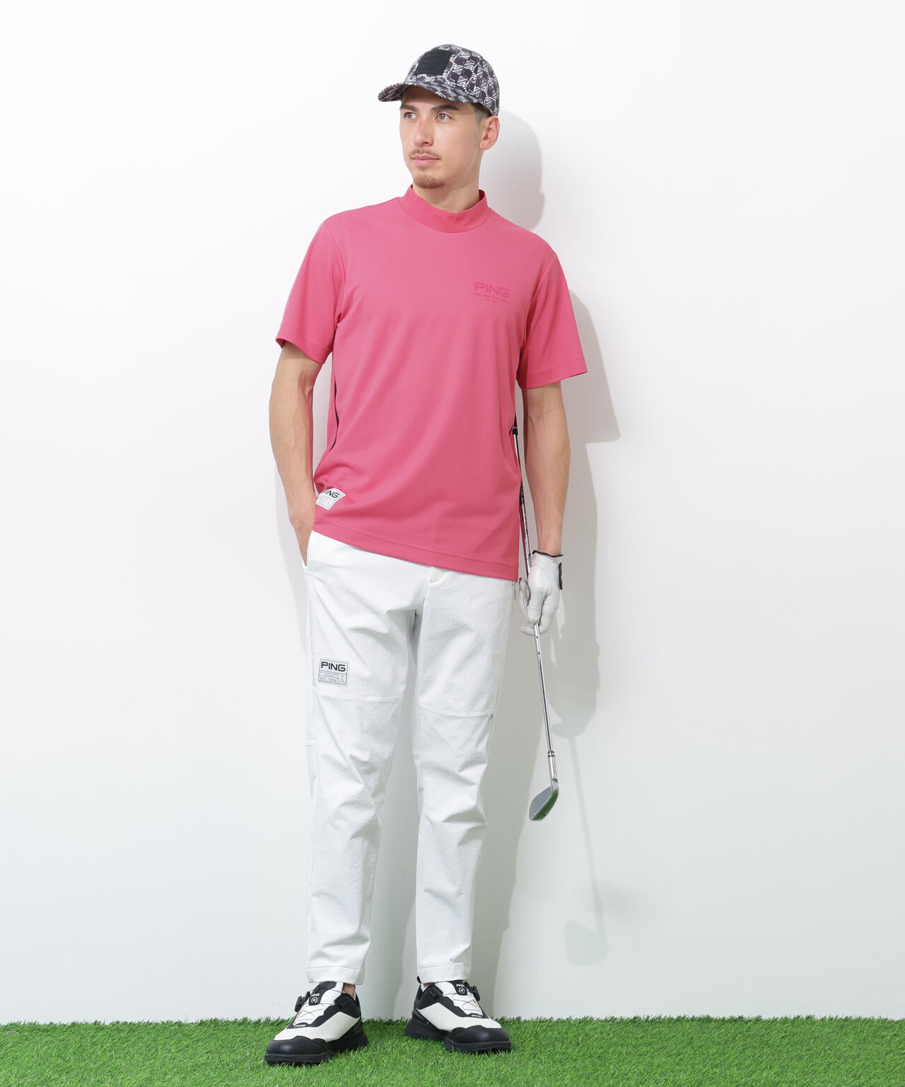 180cm　C:96　W:80　H:93 着用サイズ：L