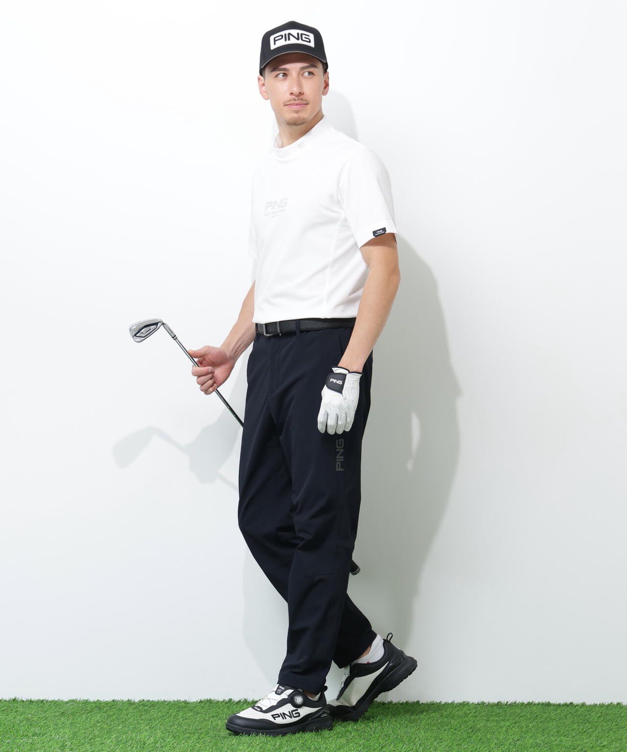 【PING APPAREL】全方向ストレッチ緯二重ツールポケット付きテーパードパンツ ＜PERFORMANCE＞ (MENS)