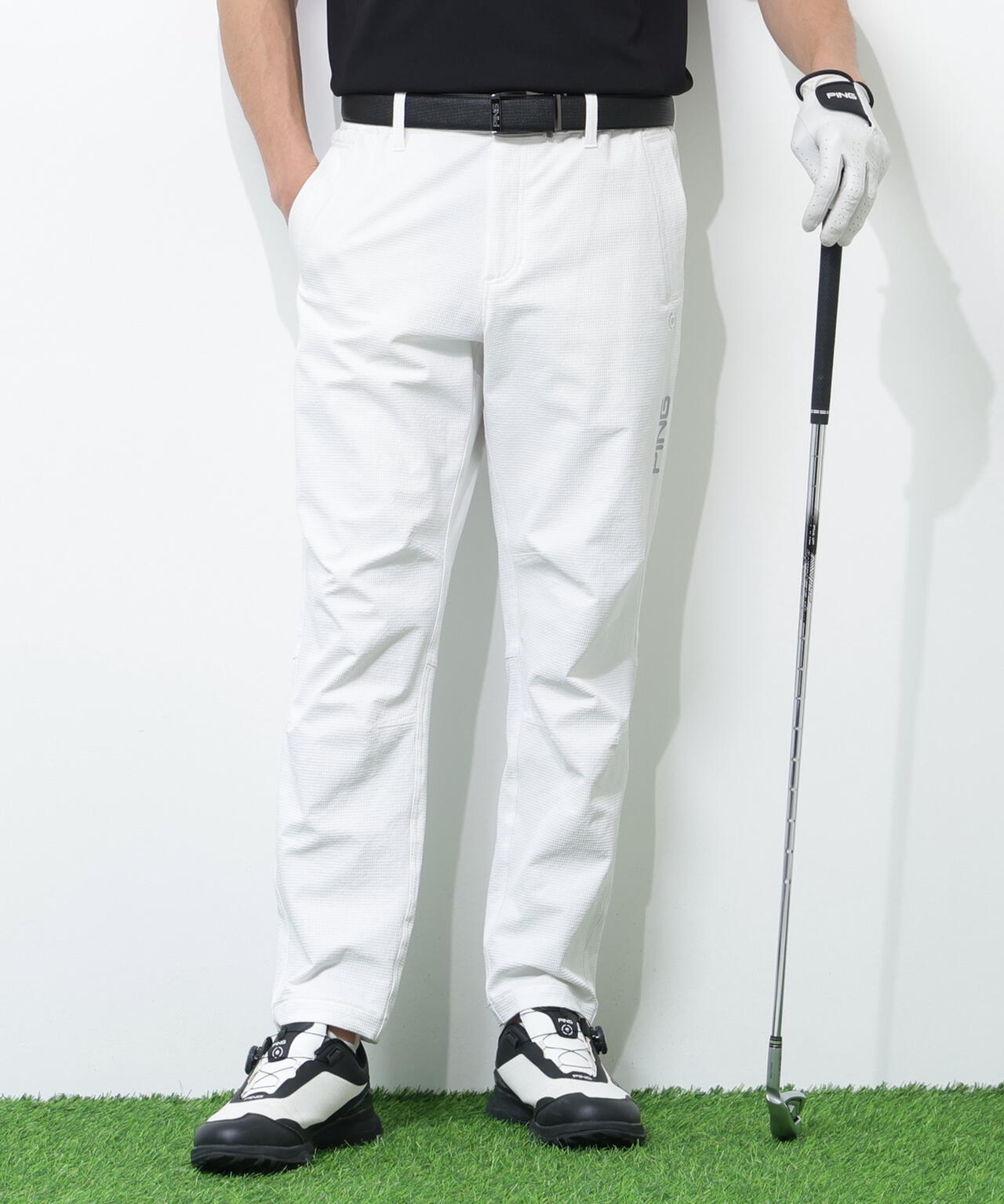 【PING APPAREL】全方向ストレッチ緯二重ツールポケット付きテーパードパンツ ＜PERFORMANCE＞ (MENS)