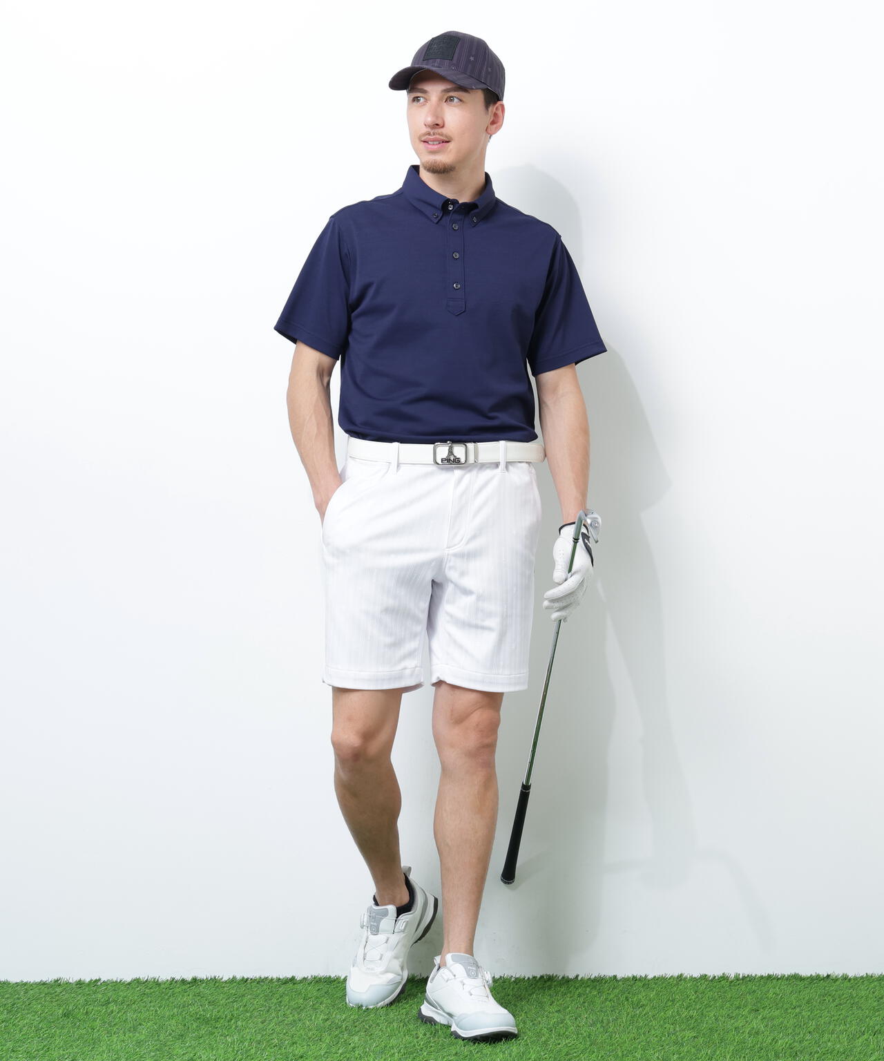 180cm　C:96　W:80　H:93 着用サイズ：L
