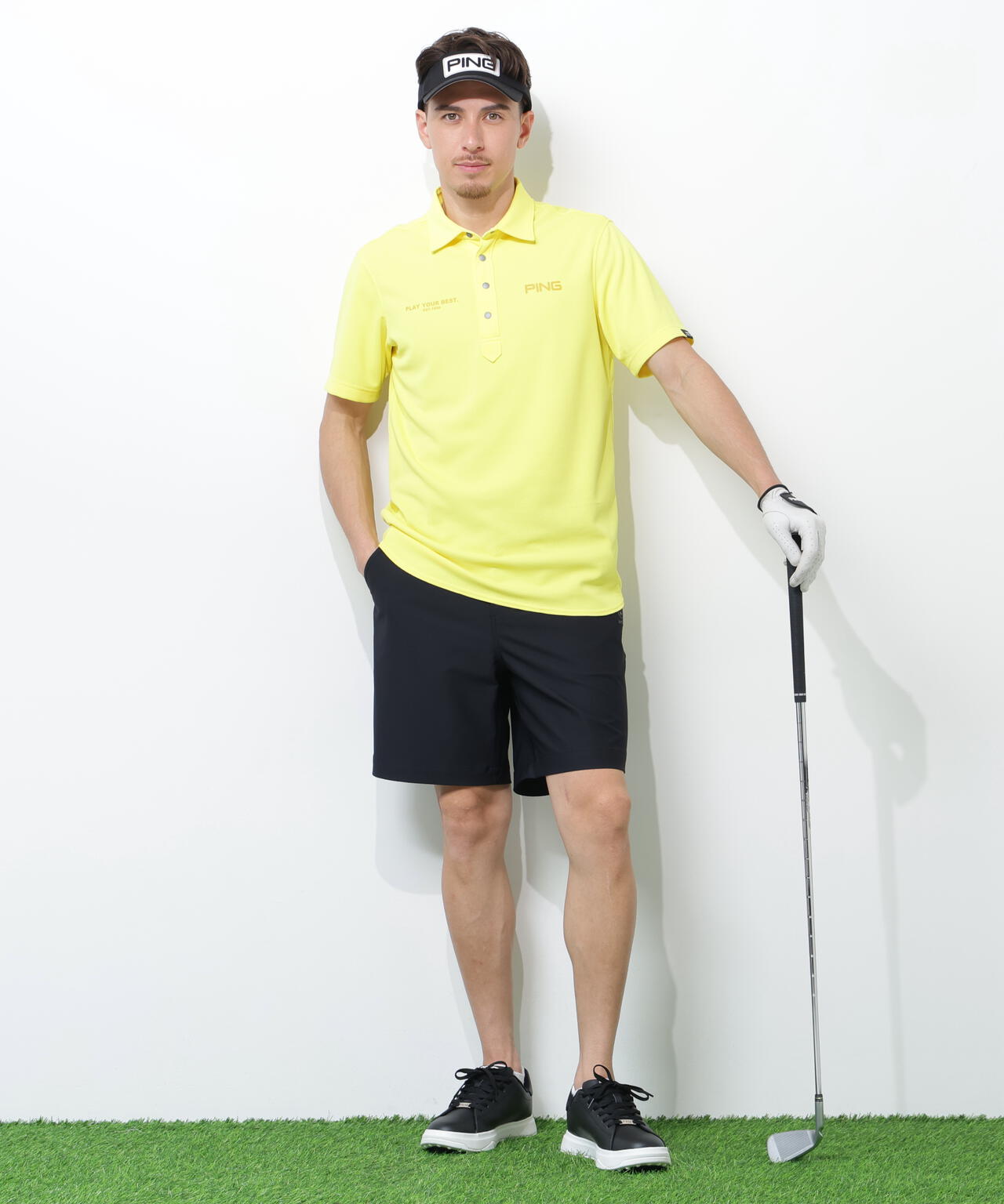 【PING APPAREL】ストレッチドビーショートパンツ ＜PERFORMANCE＞ (MENS)