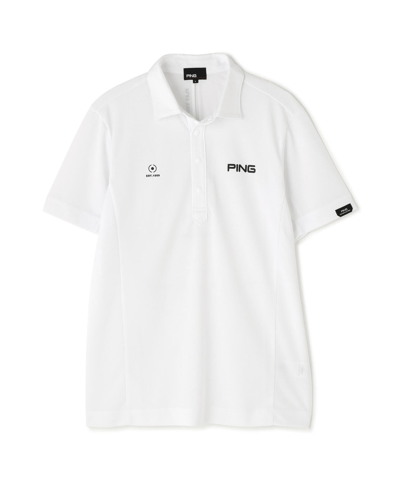 【PING APPAREL】エアロクールカノコ半袖ポロシャツ ＜PERFORMANCE＞ (MENS)