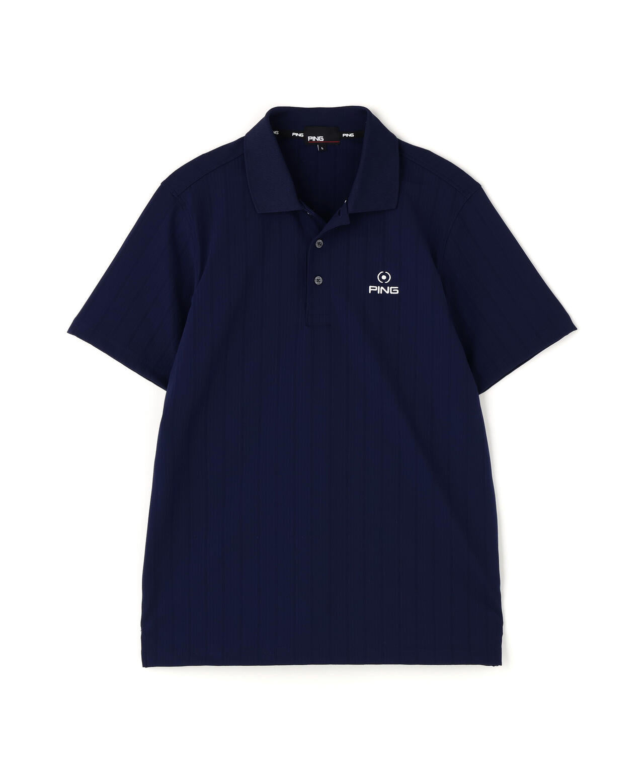 【PING APPAREL】EPIX変形ストレッチカノコ半袖ポロシャツ ＜NAITVE＞ (MENS)