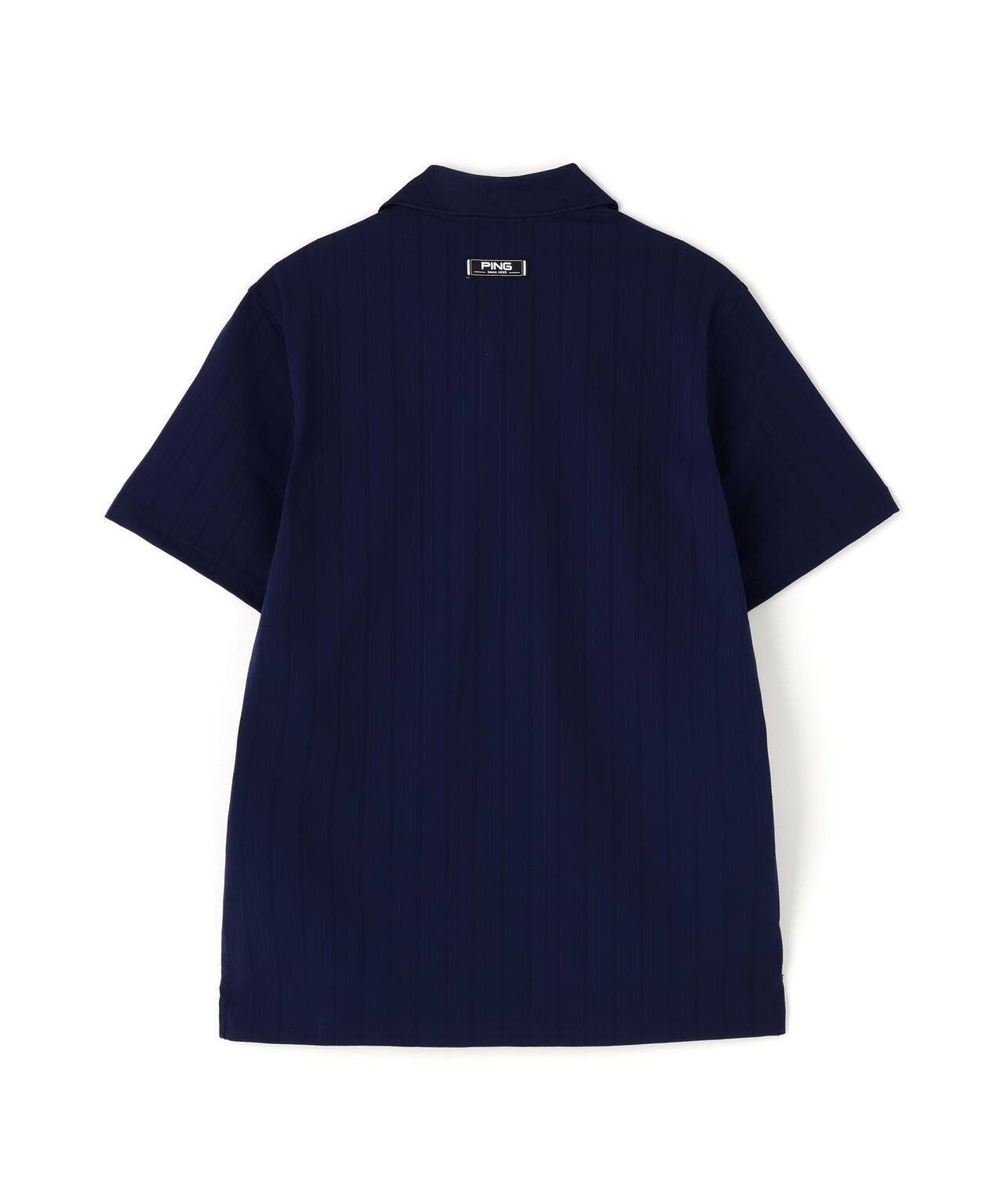 【PING APPAREL】EPIX変形ストレッチカノコ半袖ポロシャツ ＜NAITVE＞ (MENS)