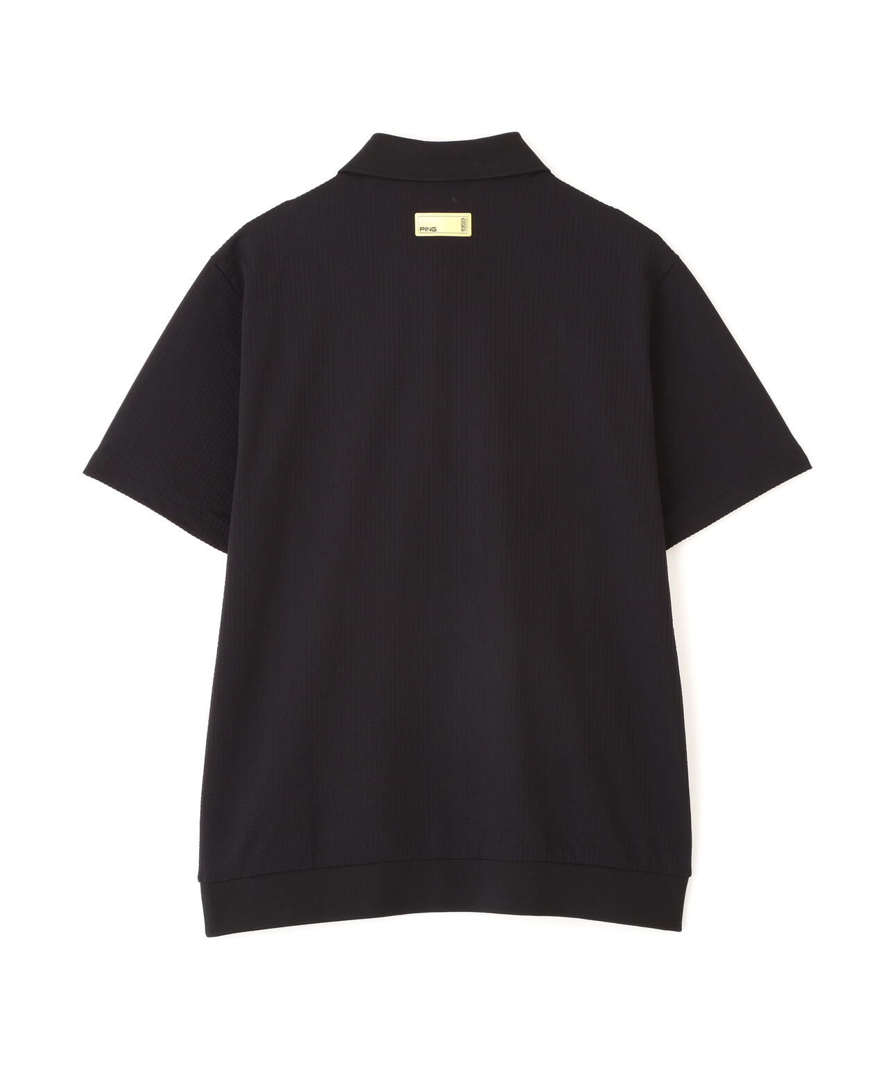 【PING APPAREL】PEサッカー半袖ポロシャツ ＜GOLD＞ (MENS)