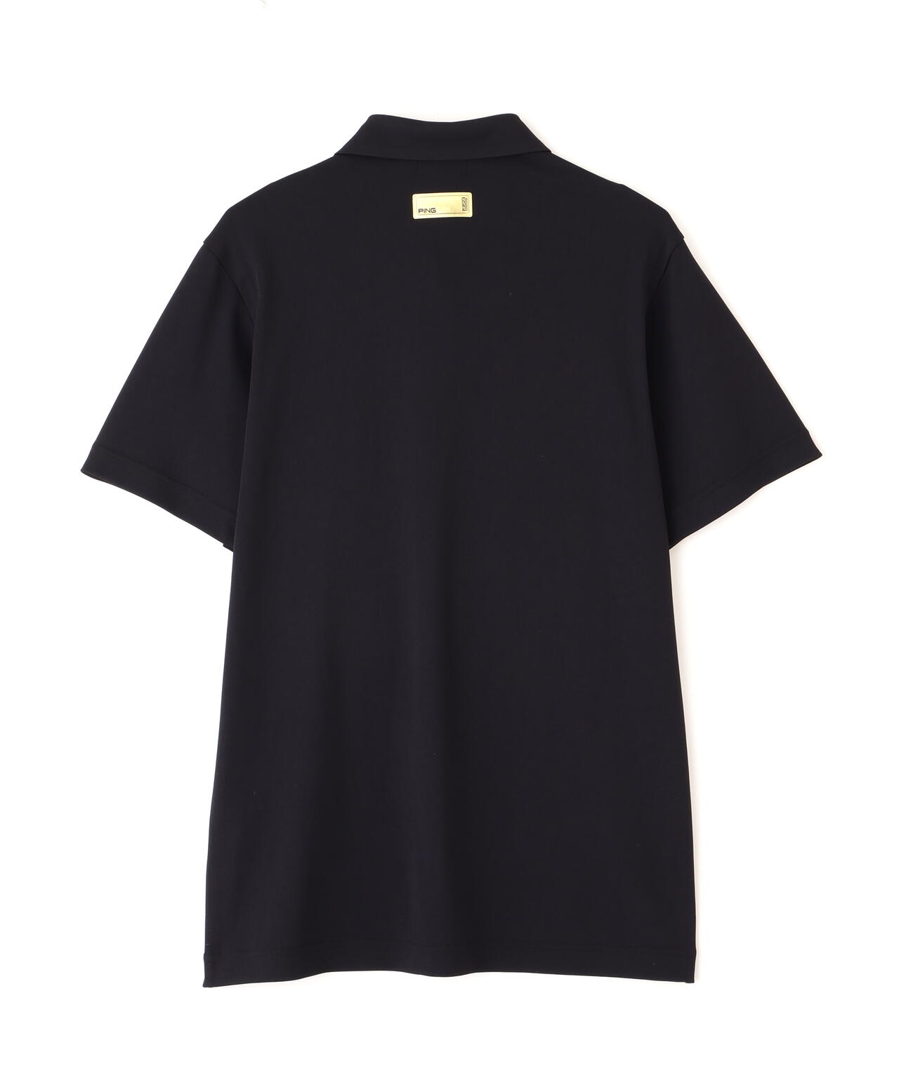 【PING APPAREL】【接触冷感・UVカット】スーパーシェルター06半袖ポロシャツ ＜GOLD＞ (MENS)