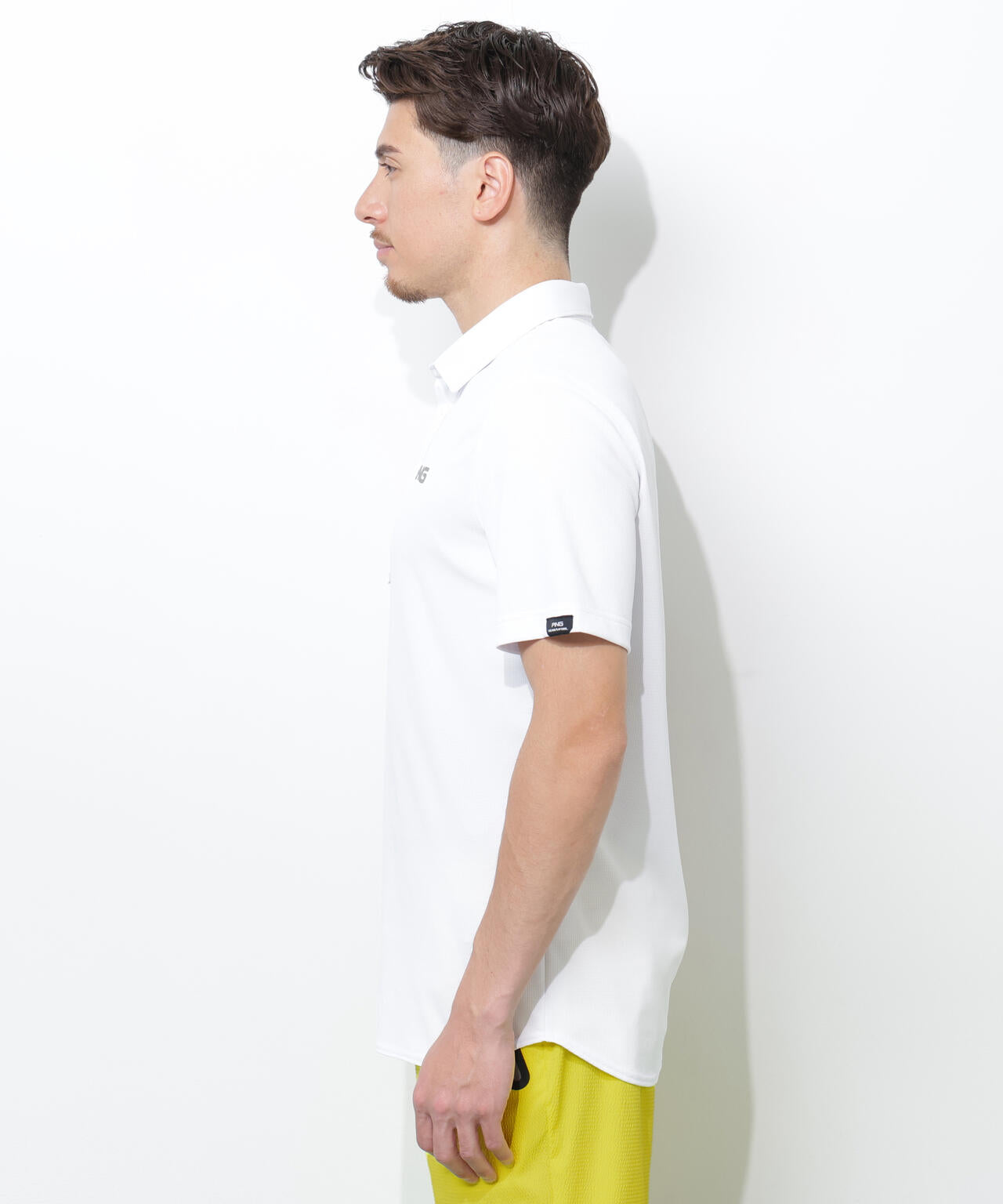 【PING APPAREL】アセイヤーン裏ワッフル半袖ポロシャツ ＜PERFORMANCE＞ (MENS)