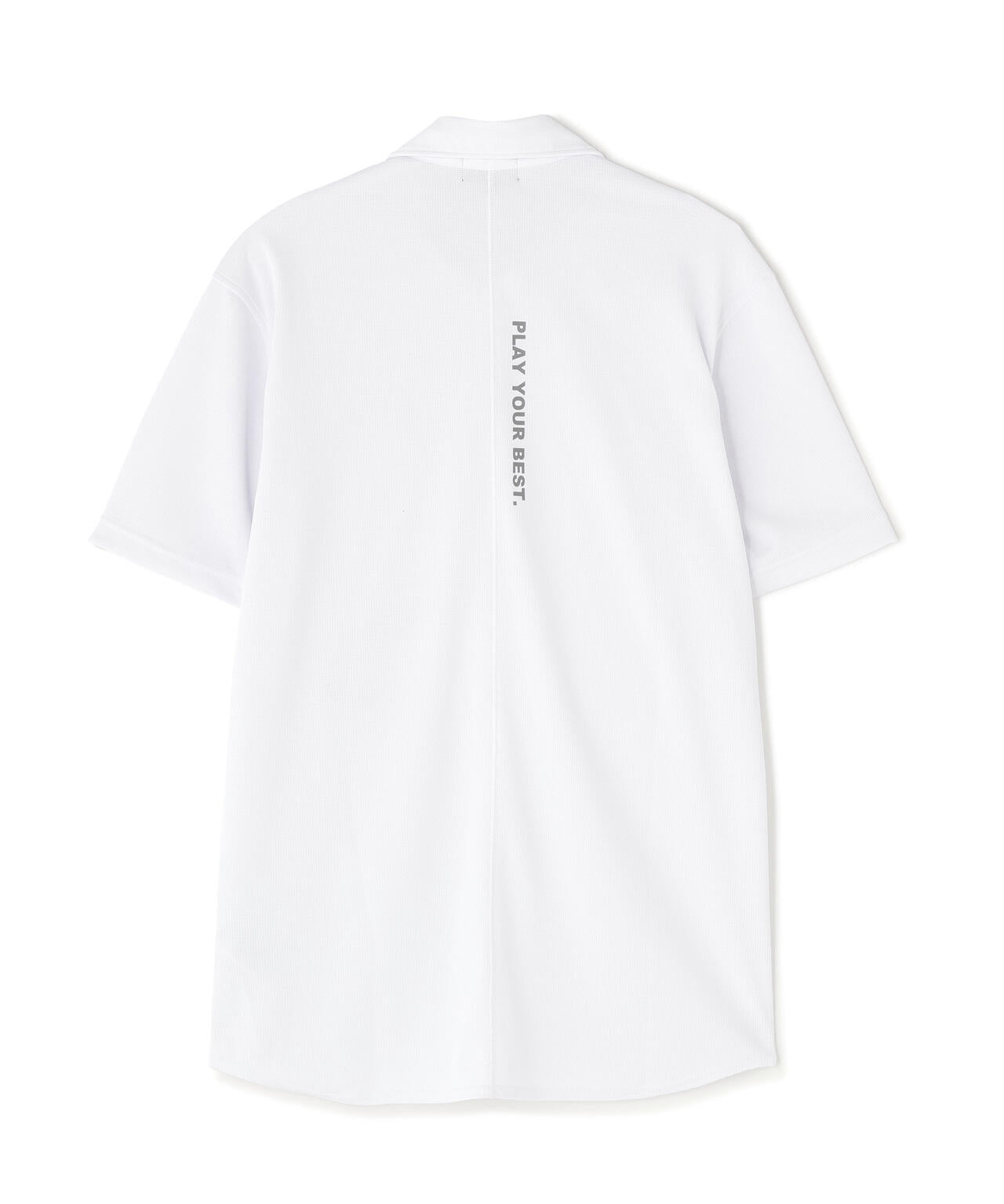 【PING APPAREL】アセイヤーン裏ワッフル半袖ポロシャツ ＜PERFORMANCE＞ (MENS)