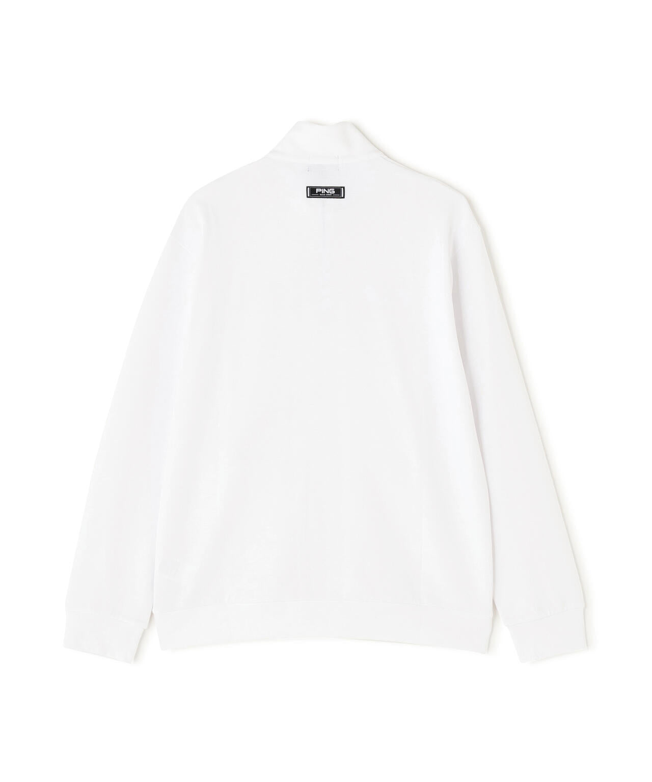 【PING APPAREL】全方向ストレッチダブルフェイスドライミックスアイストーンハーフジップカットソー ＜NATIVE＞ (MENS)